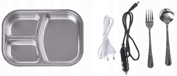 ELEKTRYCZNY PODGRZEWACZ OBIADOWY NA ŻYWNOŚĆ TERMOS TORBA LUNCH BOX