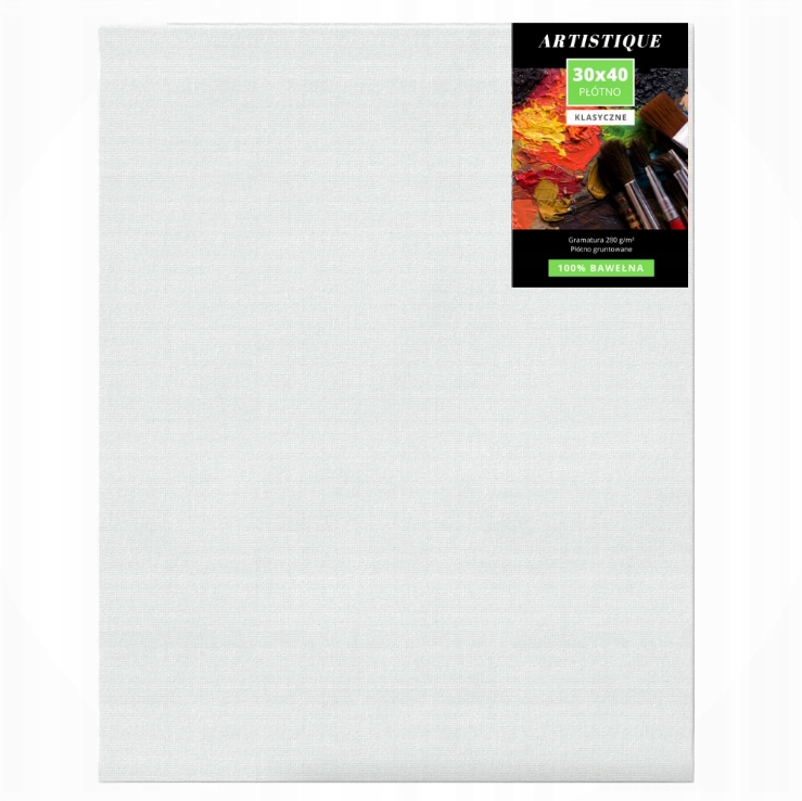 PŁÓTNO DO MALOWANIA PODOBRAZIE 30x40 cm ZESTAW x6