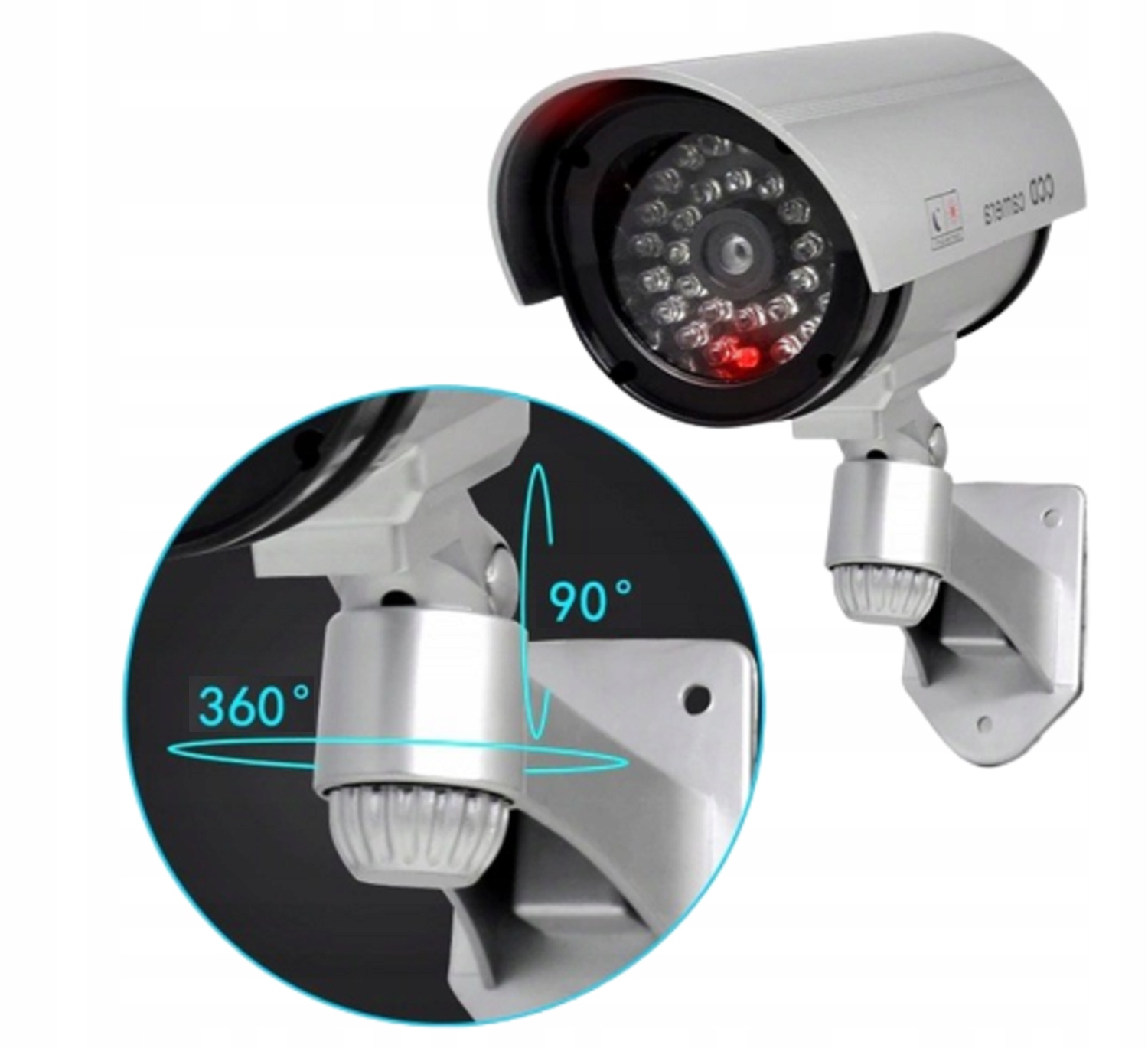 KAMERA ATRAPA IR LED KAMERY ZEWNĘTRZNA MONITORING