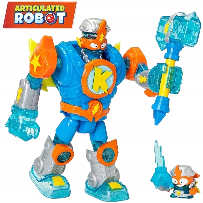 SUPER THINGS ZINGS SUPERBOT KAZOOM POWER ROBOT