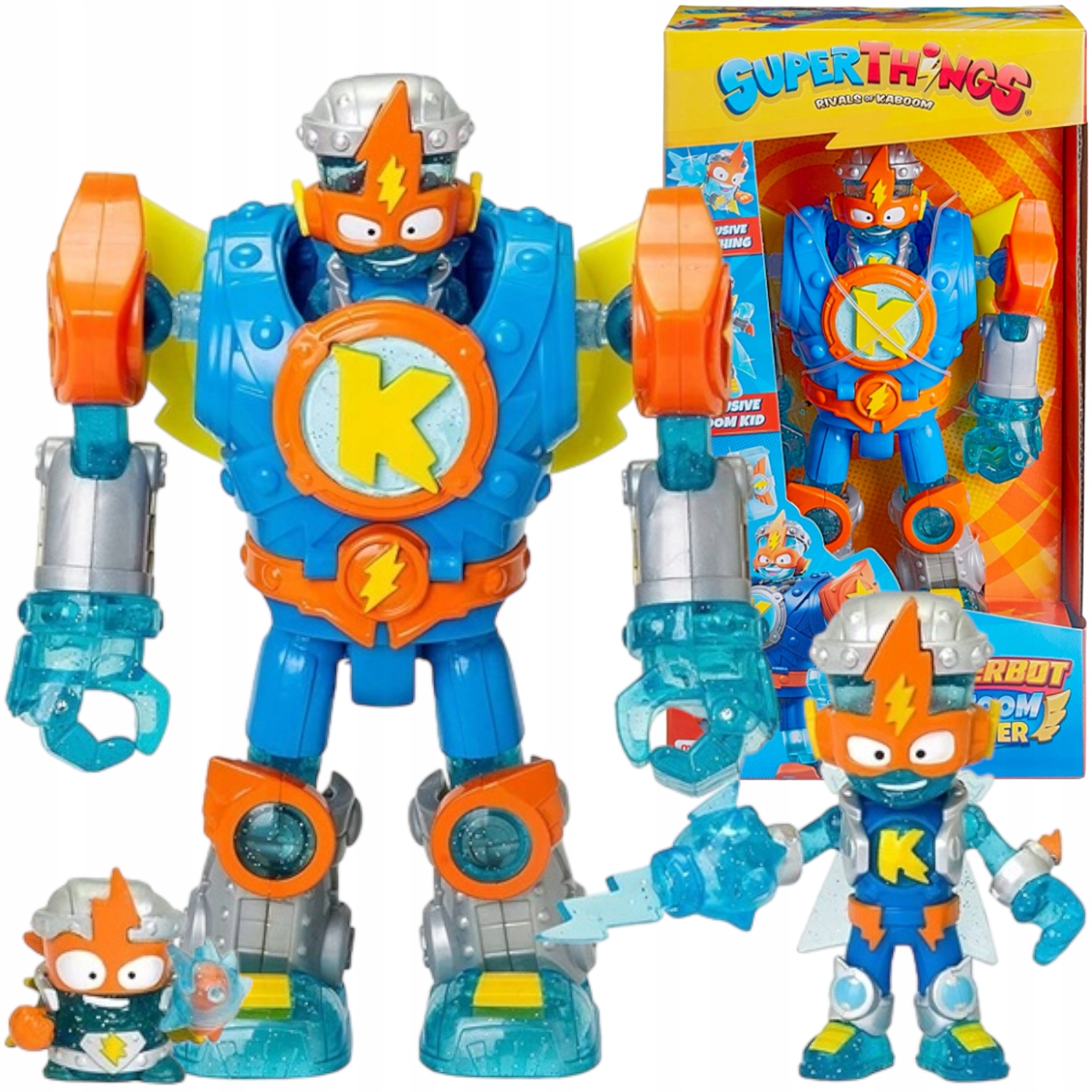 SUPER THINGS ZINGS SUPERBOT KAZOOM POWER ROBOT
