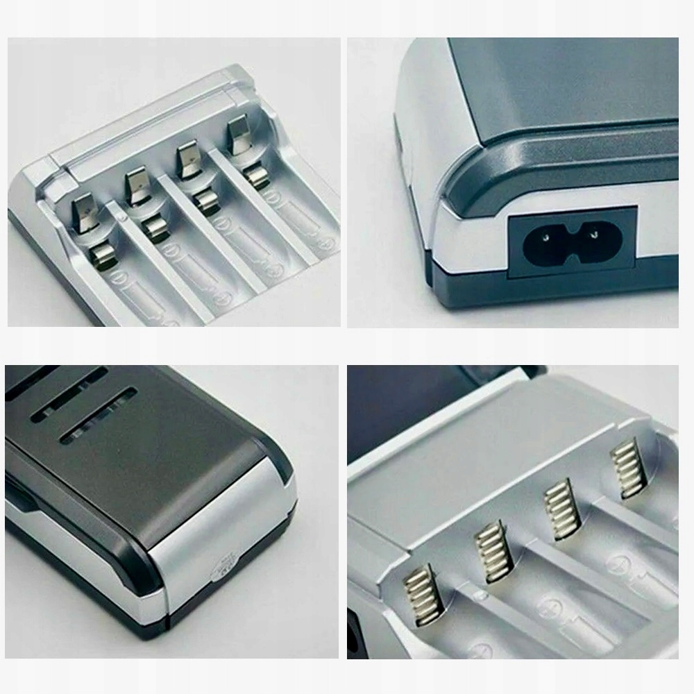 ŁADOWARKA AUTOMATYCZNA DO BATERII AKUMULATORÓW PALUSZKÓW WSKAŹNIK AAA i AA