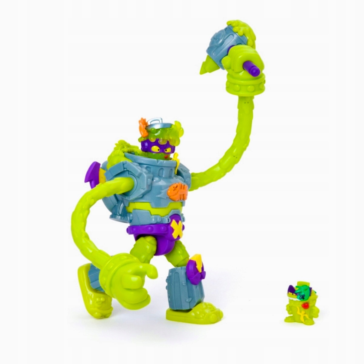 SUPERTHINGS ZINGS SUPER THINGS SUPERBOT TRASHER POWER FLEXIBLE ROBOT