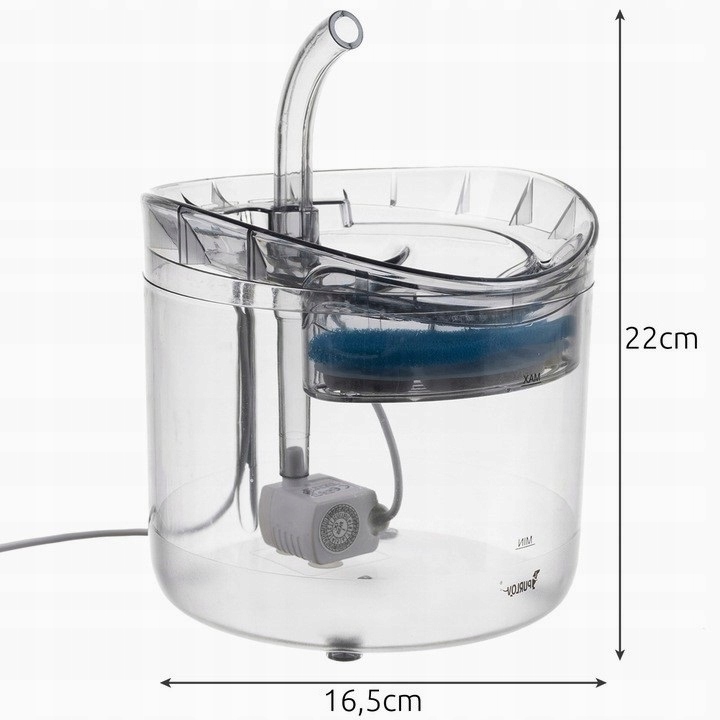 POIDEŁKO DOZOWNIK AUTOMAT FONTANNA DLA KOTA PSA