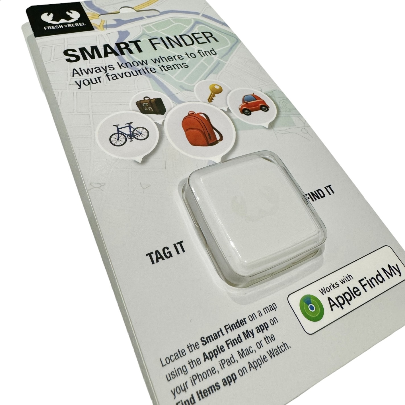 INTELIGENTNY LOKALIZATOR GPS MINI FINDER TRACKER ŚLEDZENIE + BATERIA