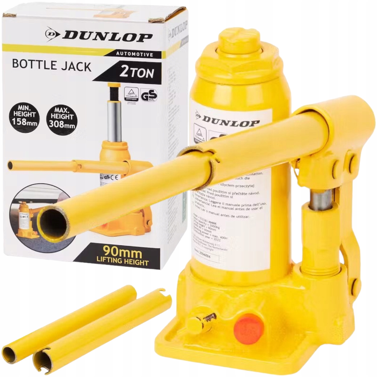 PODNOŚNIK DO AUTA HYDRAULICZNY BUTELKOWY LEWAREK