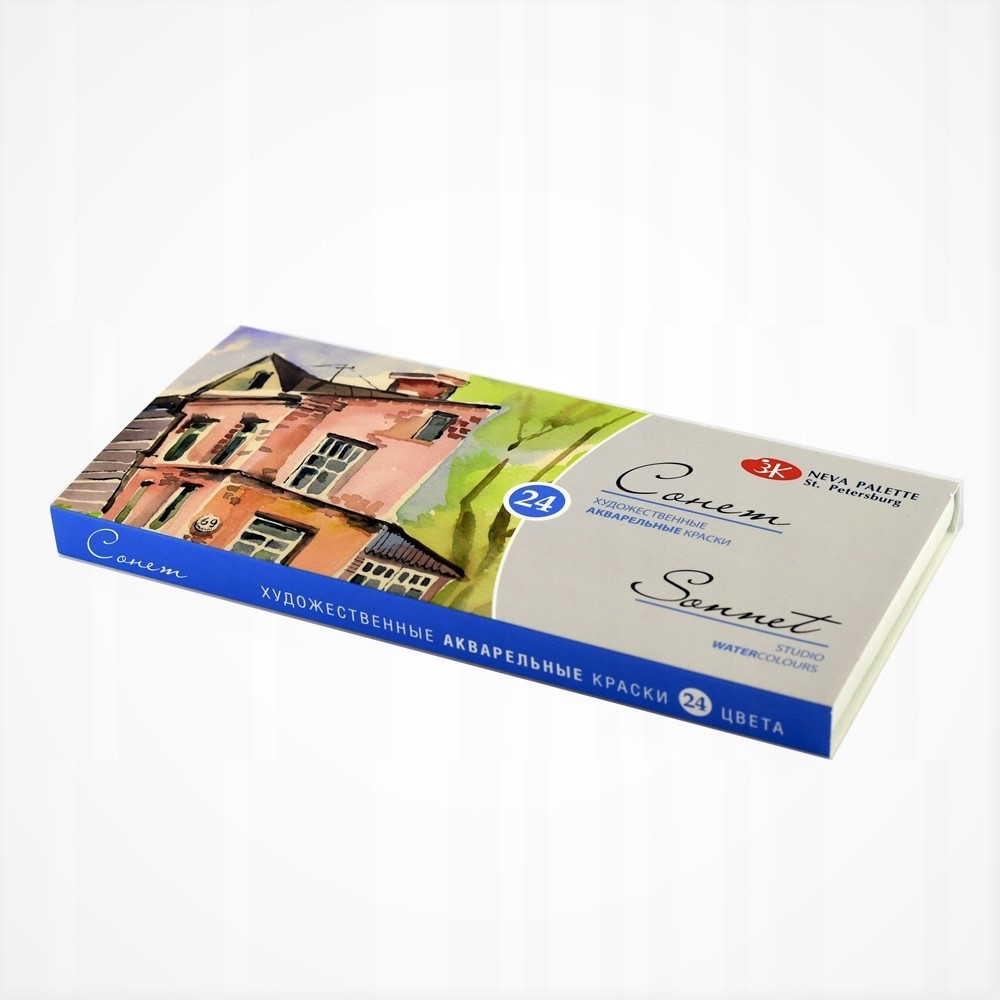 ZESTAW AKWARELI SONNET ST.PETER 24 KOL ORYGINAŁ