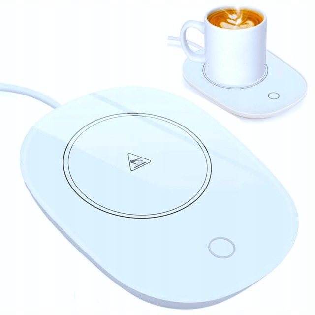 PODGRZEWACZ ELEKTRYCZNY DO NAPOJÓW PODSTAWKA DO PRACY DO HERBATY KAWY MLEKA
