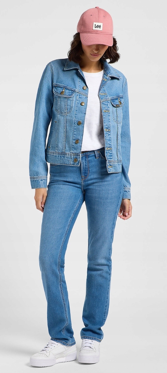 Geaca de blugi Lee Rider Jacket, regular fit, albastru, 100