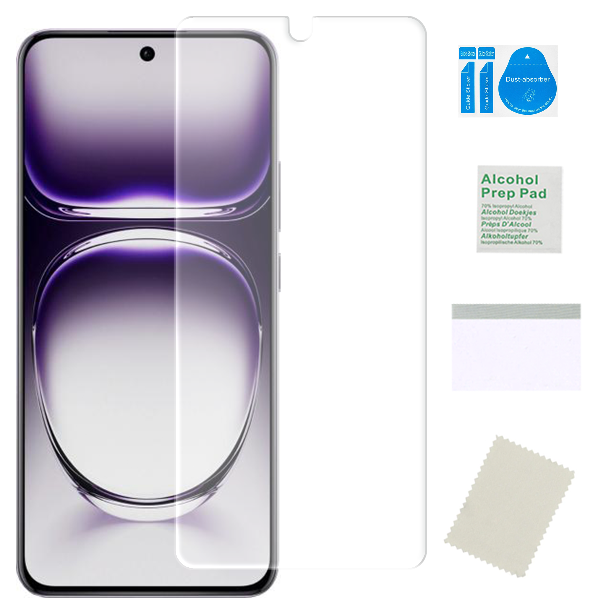 Folia ochronna do OPPO RENO 12 PRO hydrożelowa na ekran trwała szybka TPU