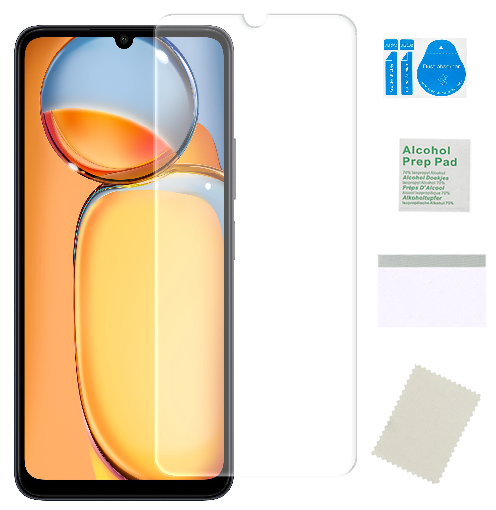 Folia ochronna do XIAOMI REDMI 13C 4G hydrożelowa mocna na ekran szkło TPU