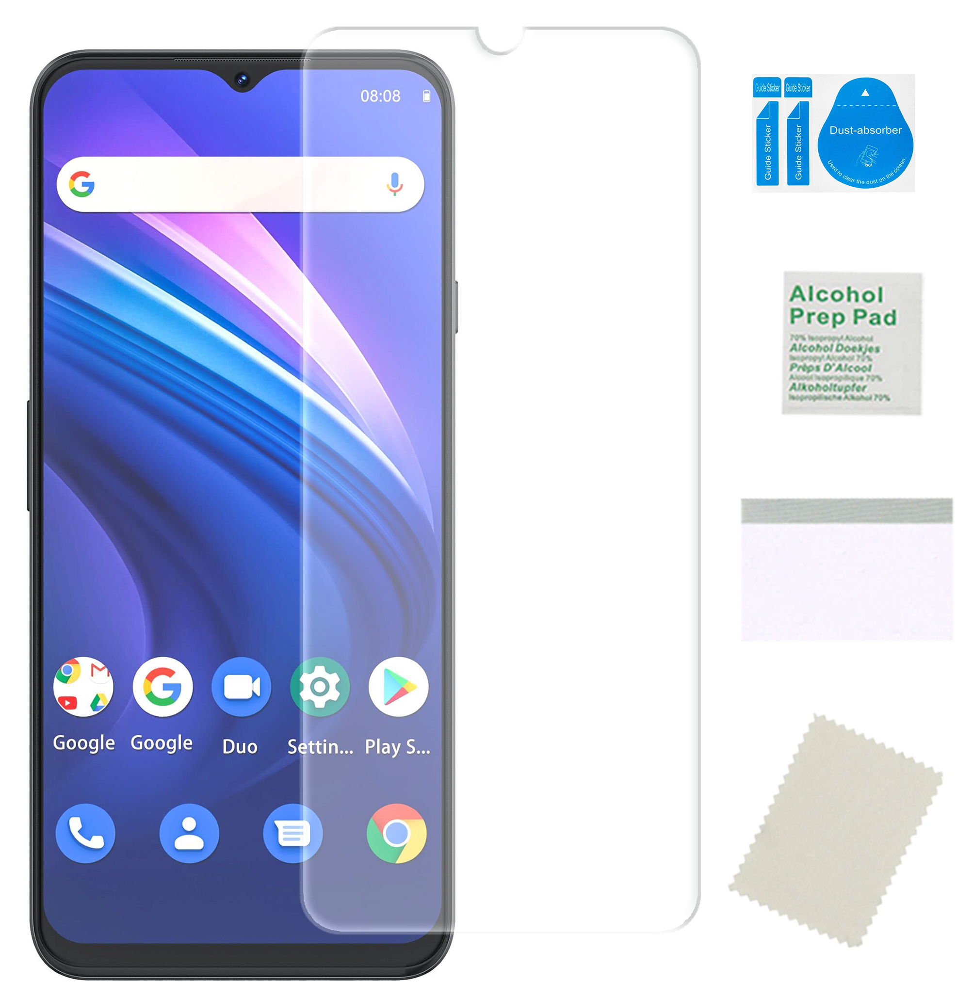 Folia ochronna do CUBOT P80 hydrożelowa na ekran trwała szkło nie pęka TPU