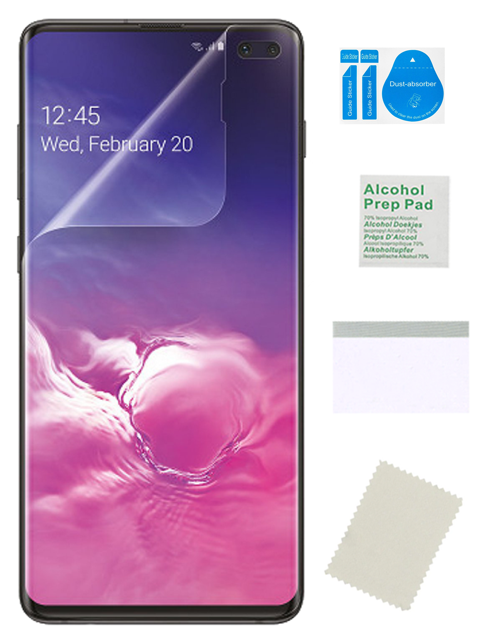Folia ochronna hydrożelowa do SAMSUNG GALAXY S10 PLUS na ekran szkło TPU