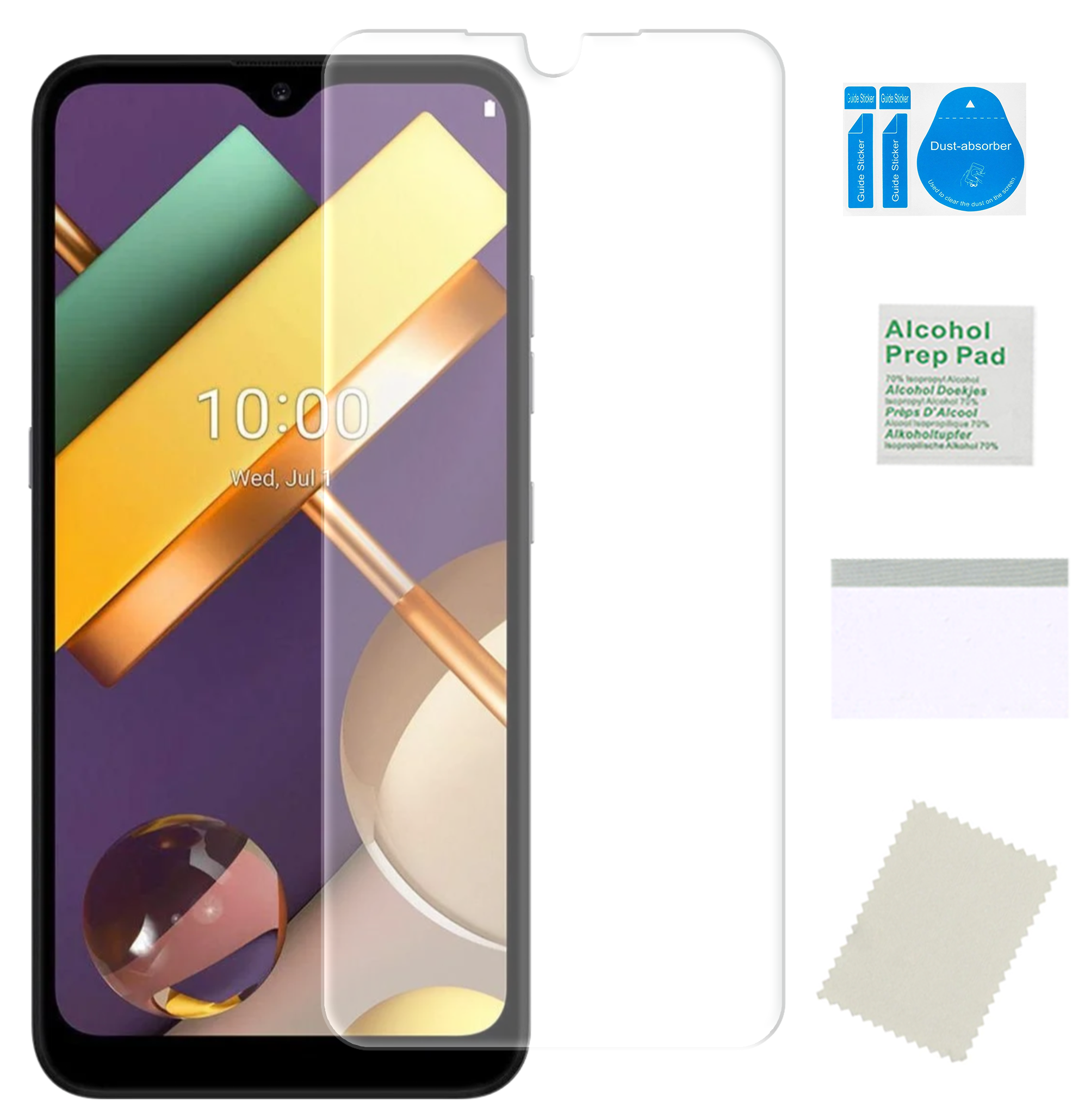 Folia ochronna hydrożelowa do LG K22 na ekran mocna trwała cienka szkło TPU