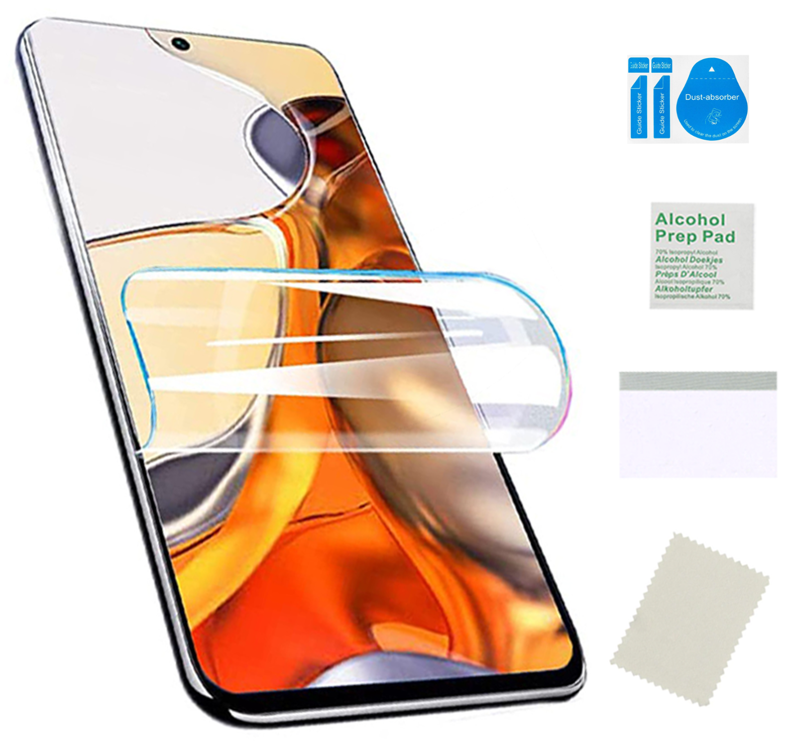 Folia ochronna hydrożelowa do XIAOMI REDMI NOTE 11T PRO na ekran szkło TPU