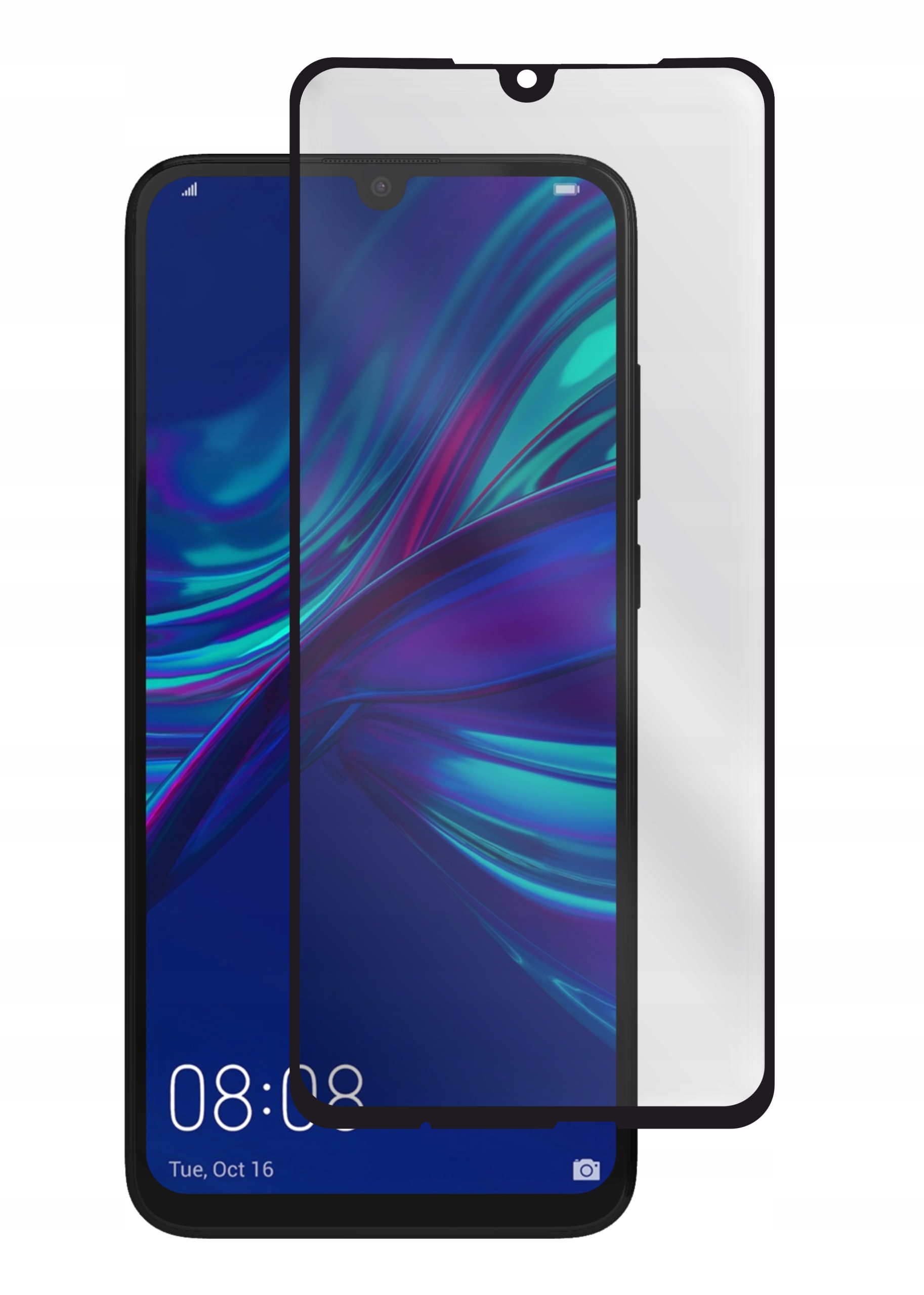 SZKŁO 5D NA CAŁY EKRAN DO HUAWEI P SMART 2019