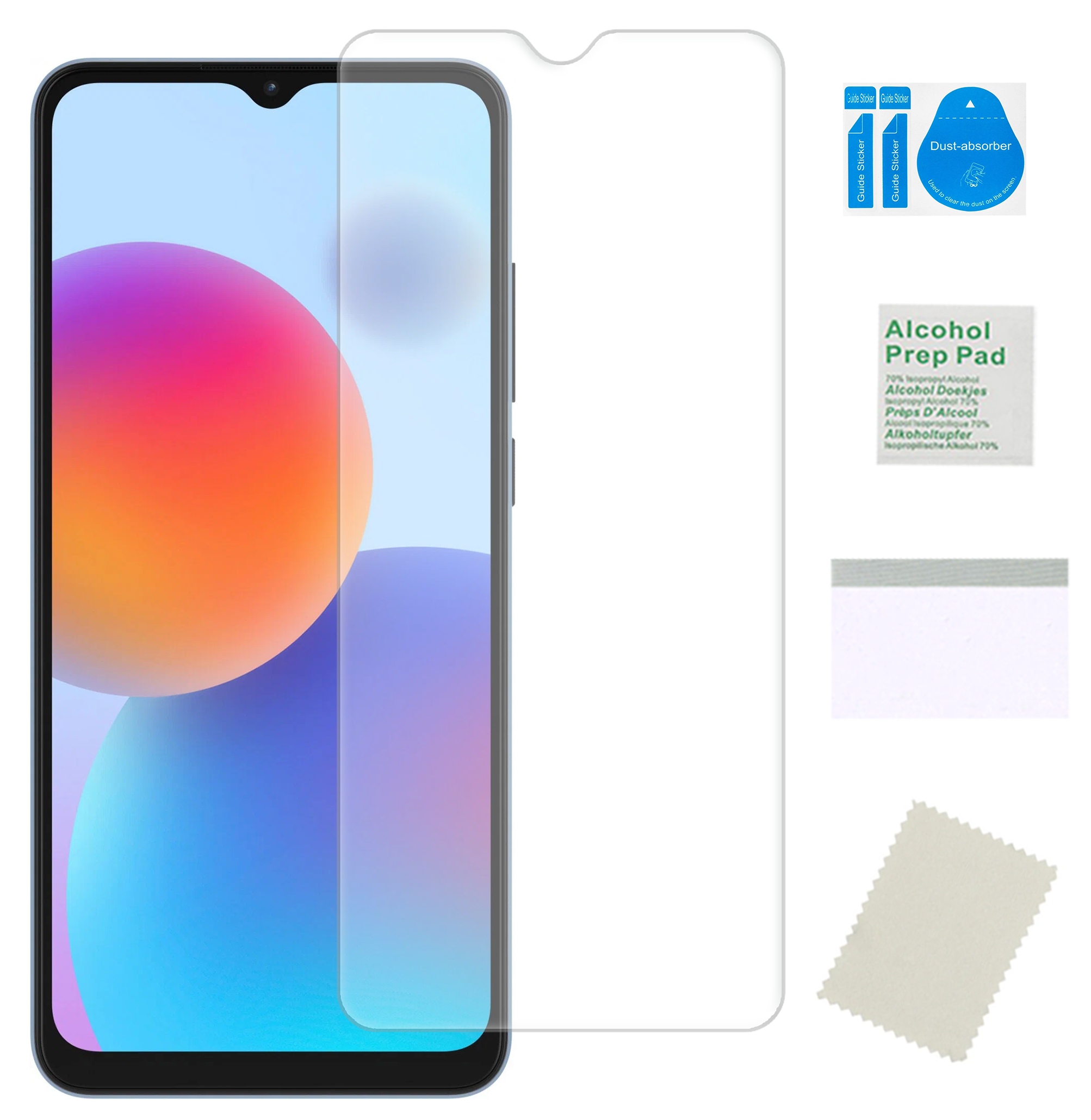 Folia ochronna do ZTE BLADE A52 hydrożelowa na ekran cienka mocna szkło TPU