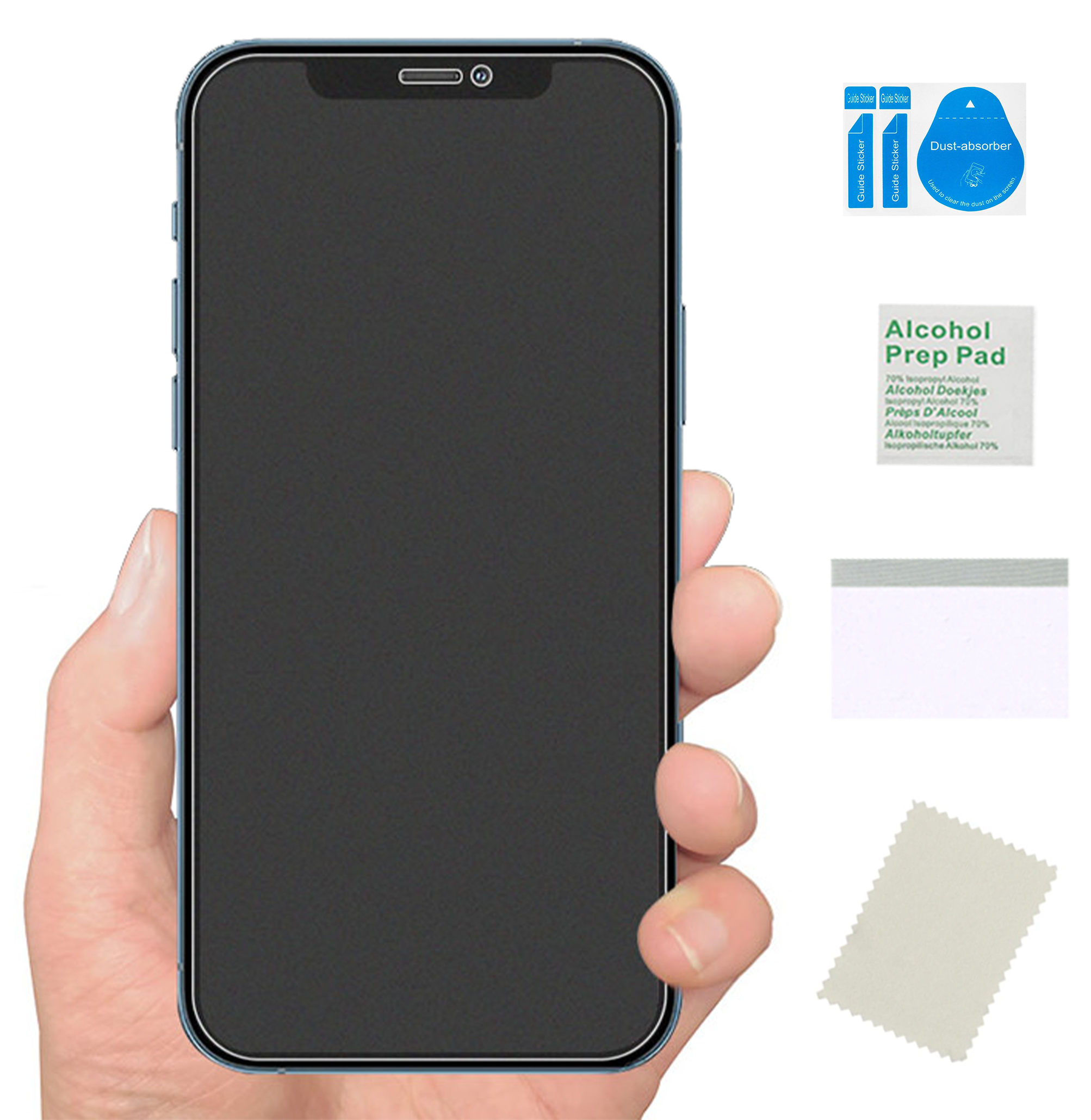 FOLIA MATOWA DO IPHONE 12 PRO MAX HYDROŻELOWA OCHRONNA BRAK ODCISKÓW PALCÓW