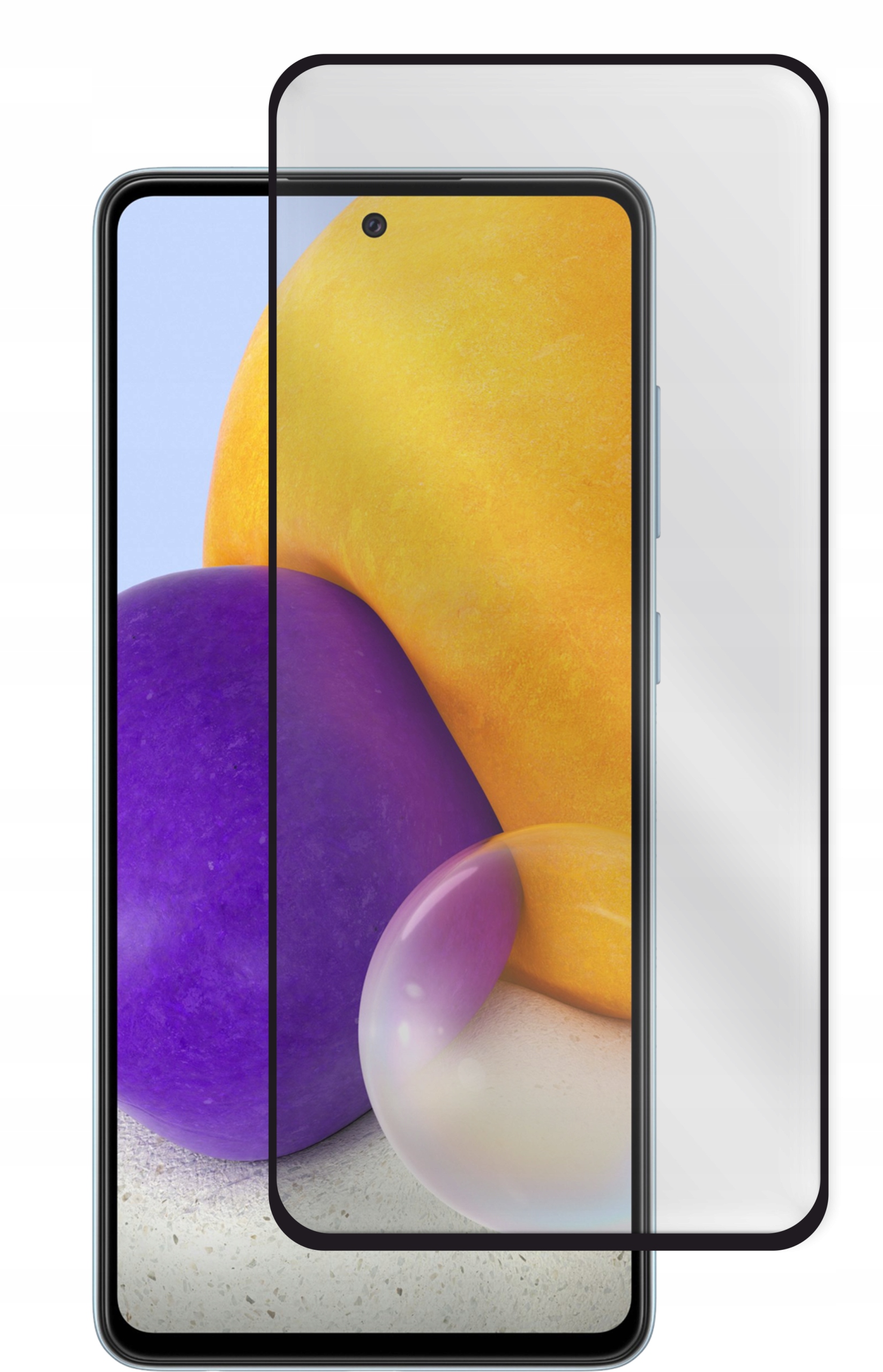 SZKŁO 5D HARTOWANE DO SAMSUNG GALAXY A72 MOCNE