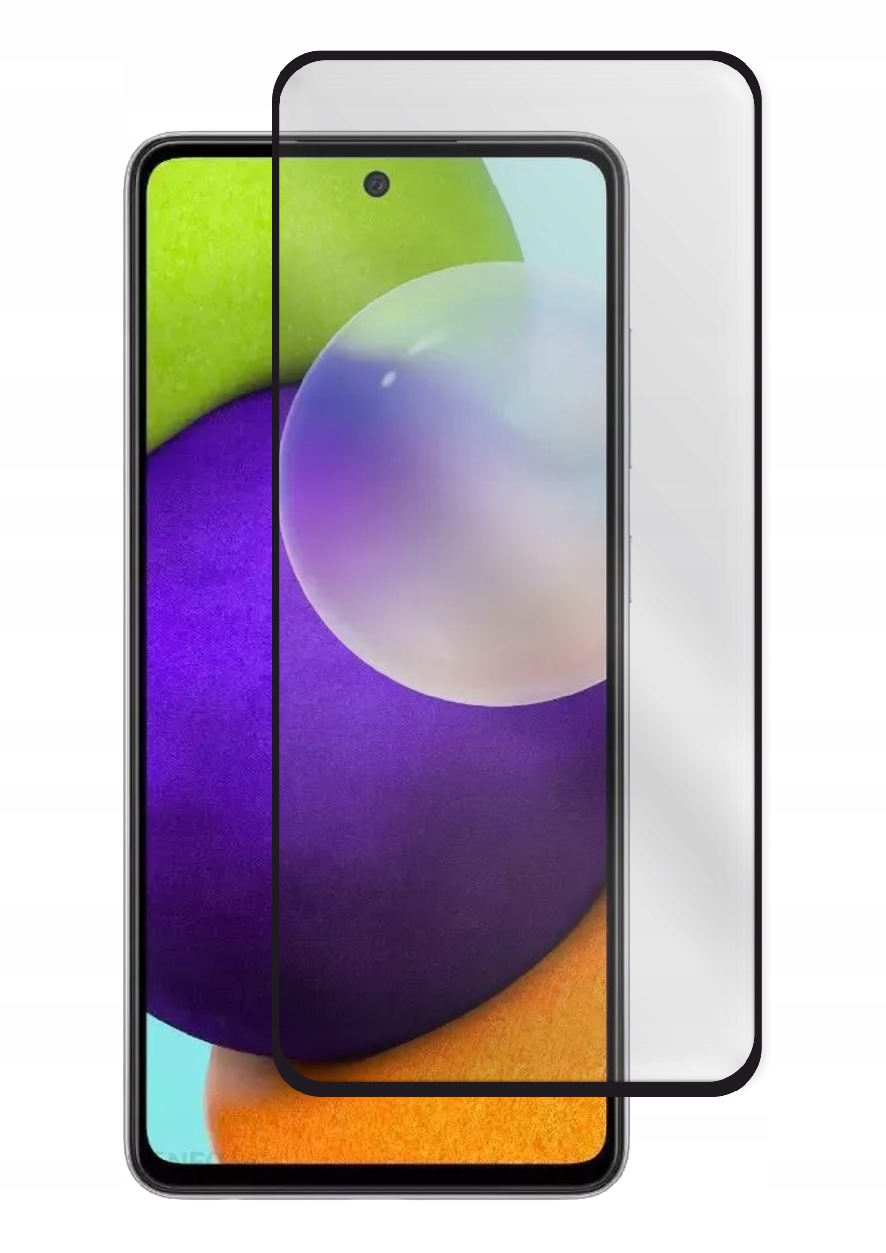 SZKŁO 5D HARTOWANE DO SAMSUNG GALAXY A52 BLACK