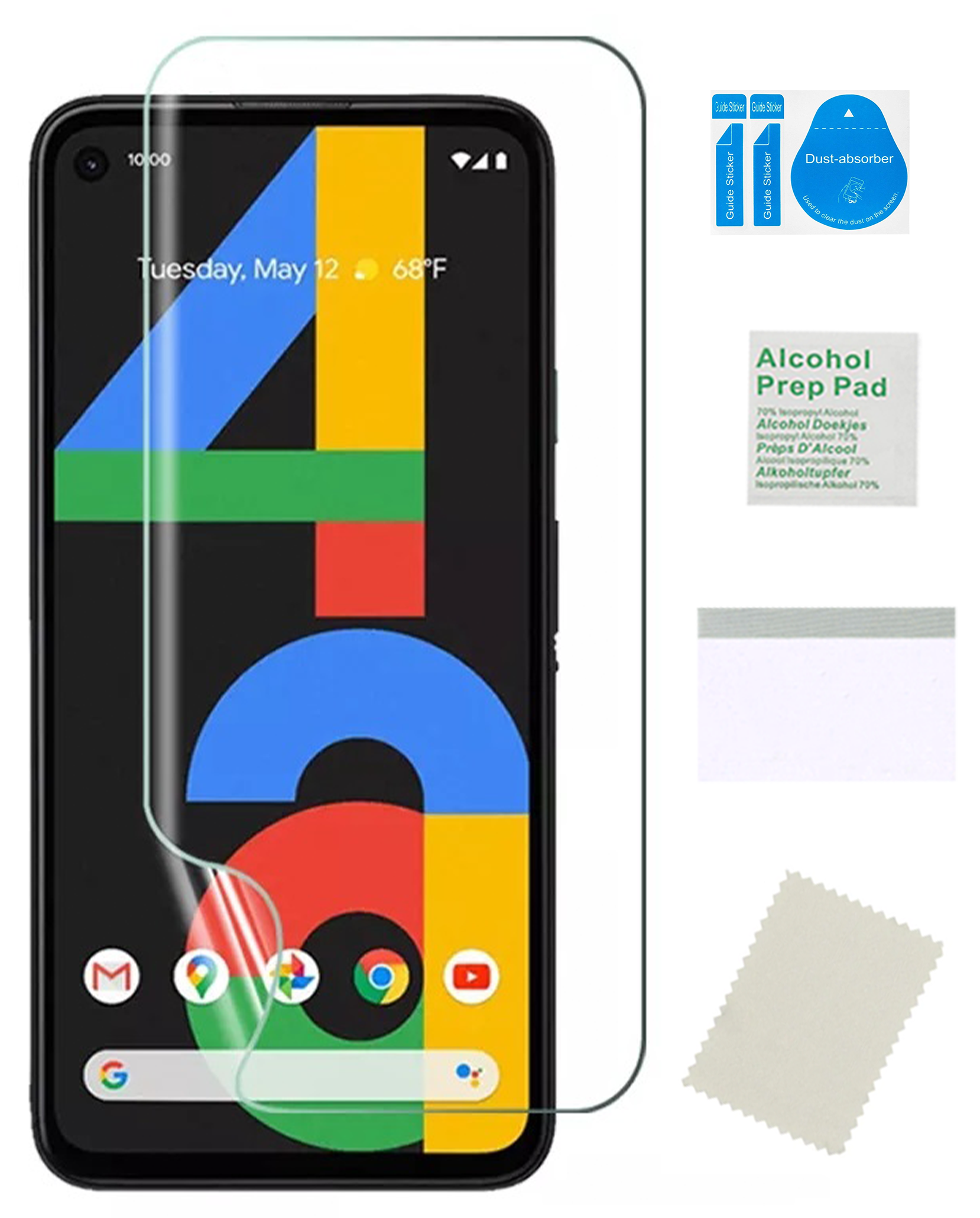 Folia ochronna hydrożelowa do GOOGLE PIXEL 4A na ekran trwała szkło TPU