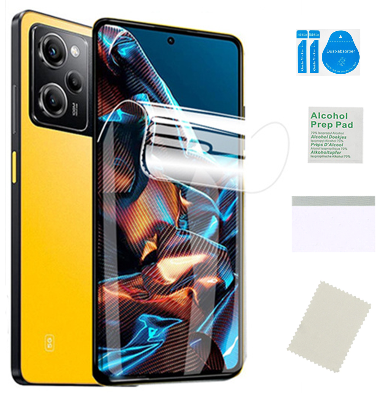 Folia ochronna do XIAOMI POCO X5 PRO 5G hydrożel na ekran trwała szkło TPU