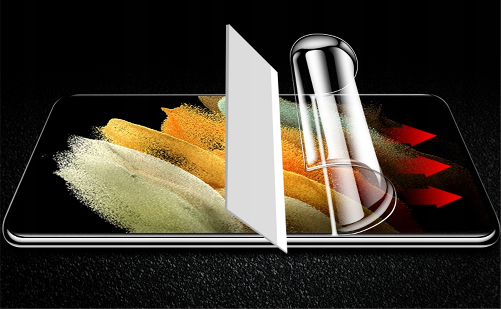 Folia ochronna hydrożelowa do SAMSUNG GALAXY S21 FE 5G na ekran szkło TPU