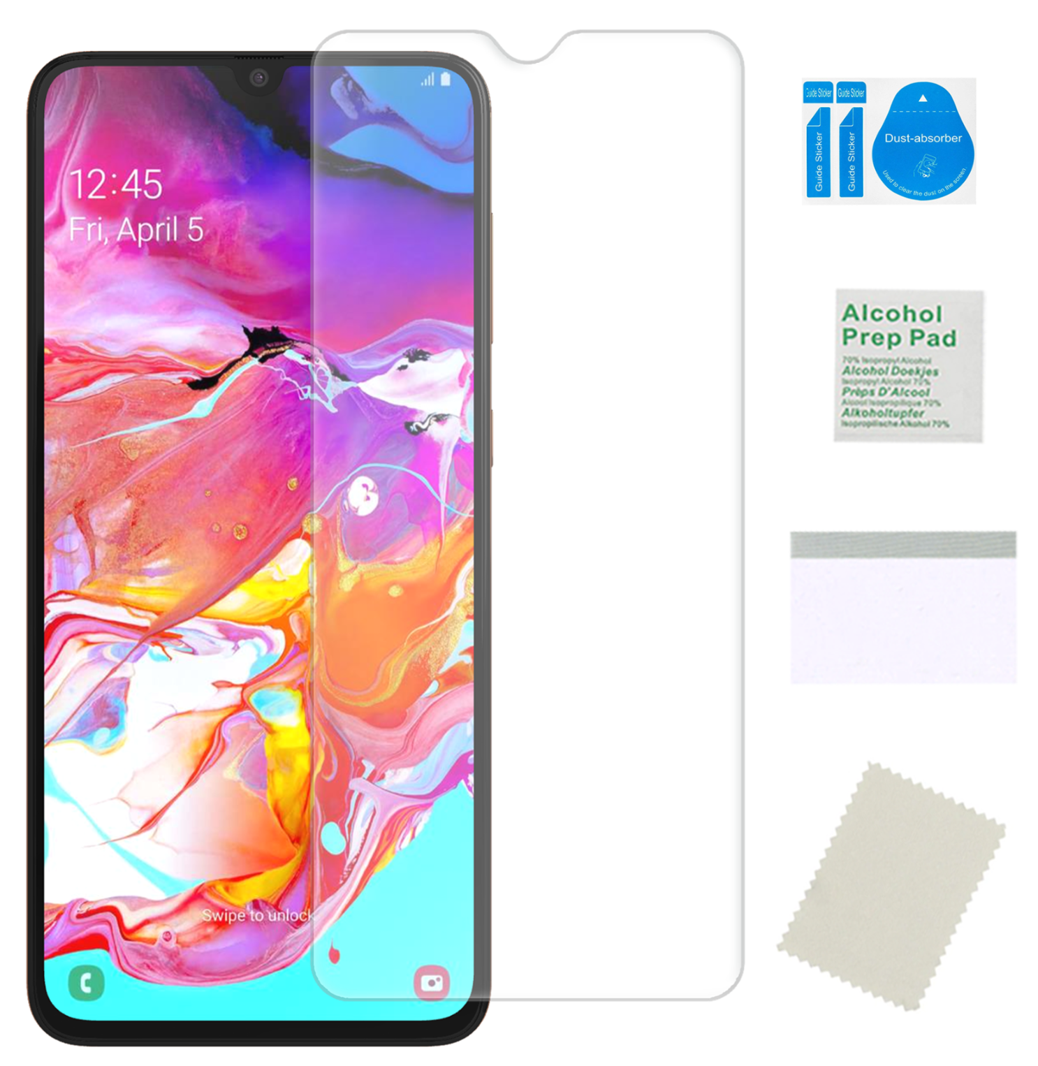 Folia ochronna hydrożelowa do SAMSUNG GALAXY A70 na ekran mocna szkło TPU