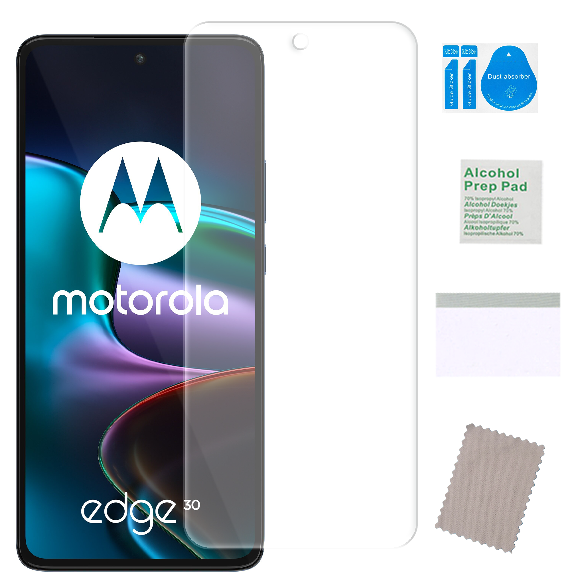 Folia ochronna hydrożelowa do MOTOROLA EDGE 30 na ekran szkło nie pęka TPU