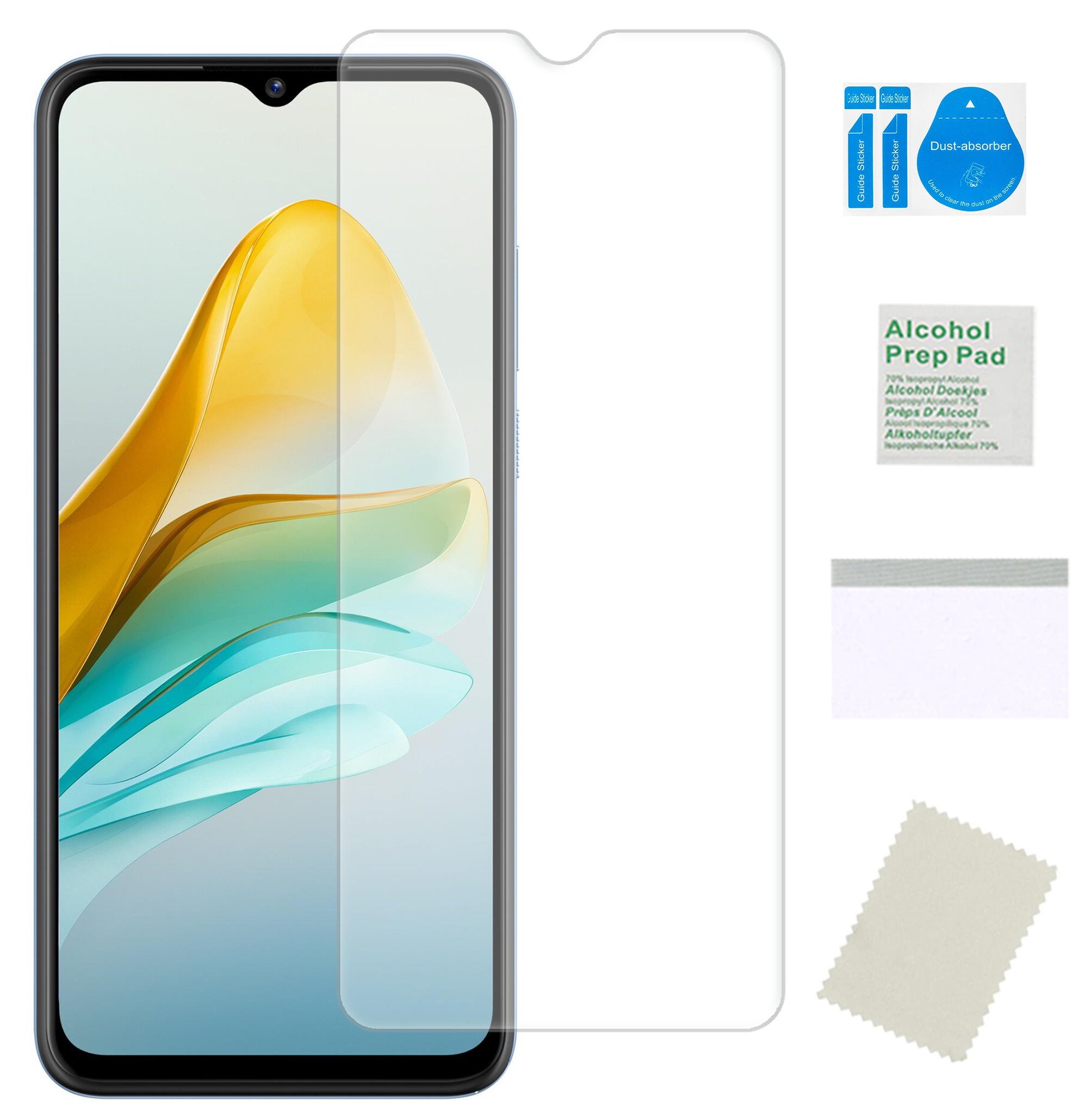 Folia ochronna do ZTE BLADE A53 hydrożelowa na ekran cienka mocna szkło TPU