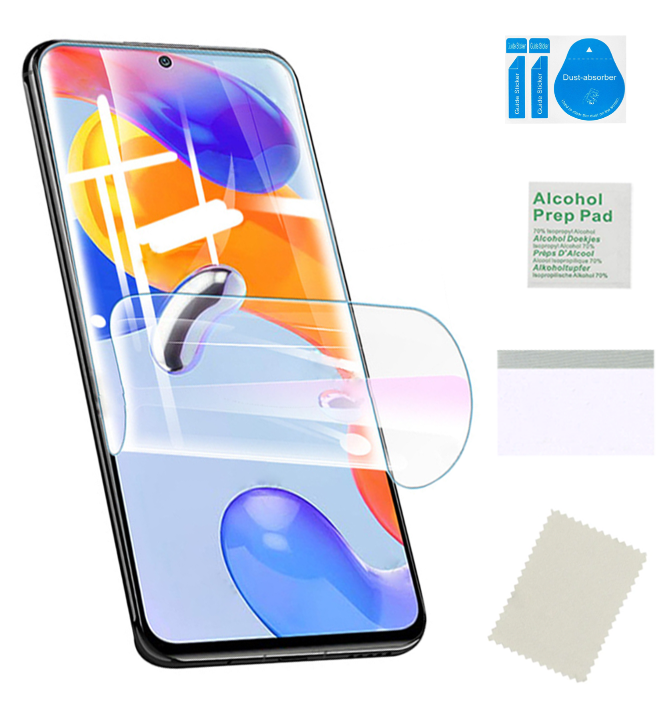 Folia ochronna hydrożelowa do XIAOMI REDMI NOTE 11S 5G na ekran szkło TPU