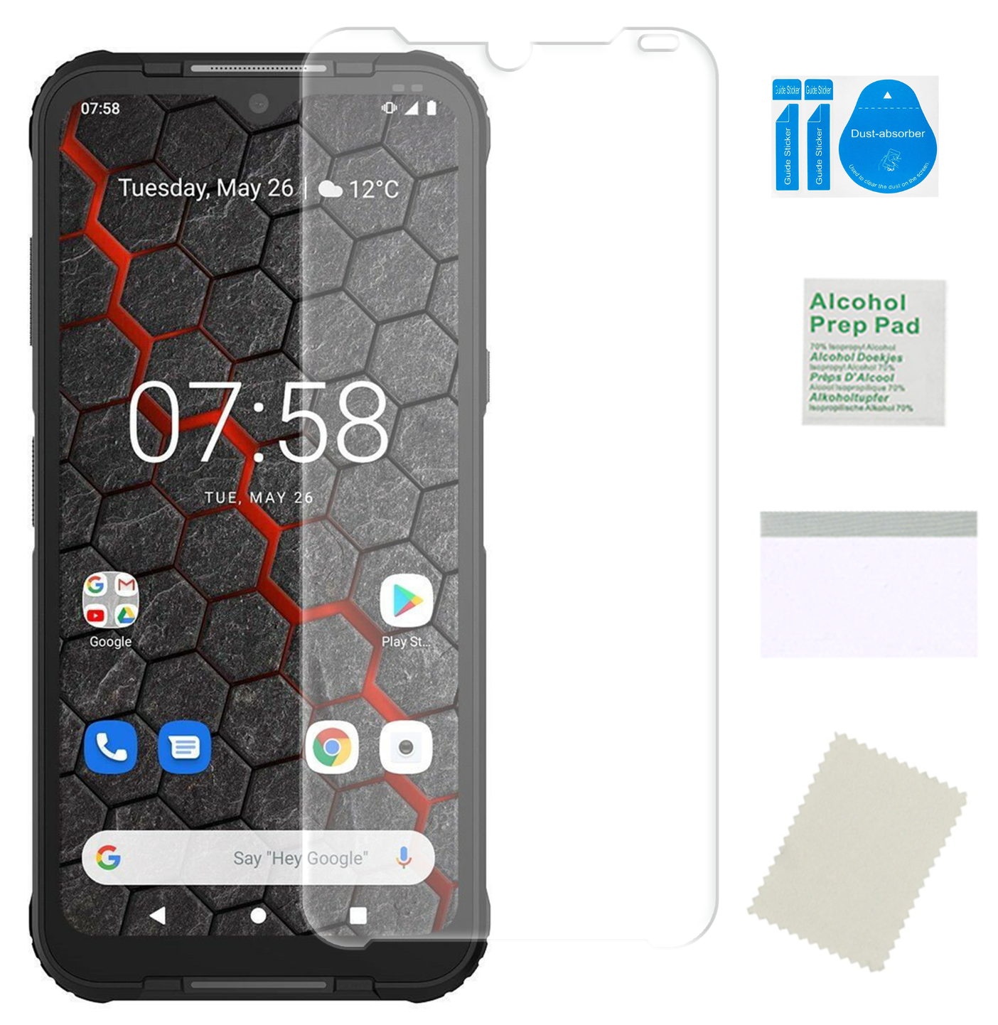 Folia ochronna hydrożelowa do HAMMER BLADE 3 mocna trwała na ekran szkłoTPU