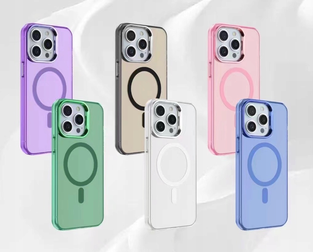Etui do IPHONE 16 magsafe wzmacniane obudowa matowy kolory + folia ochronna