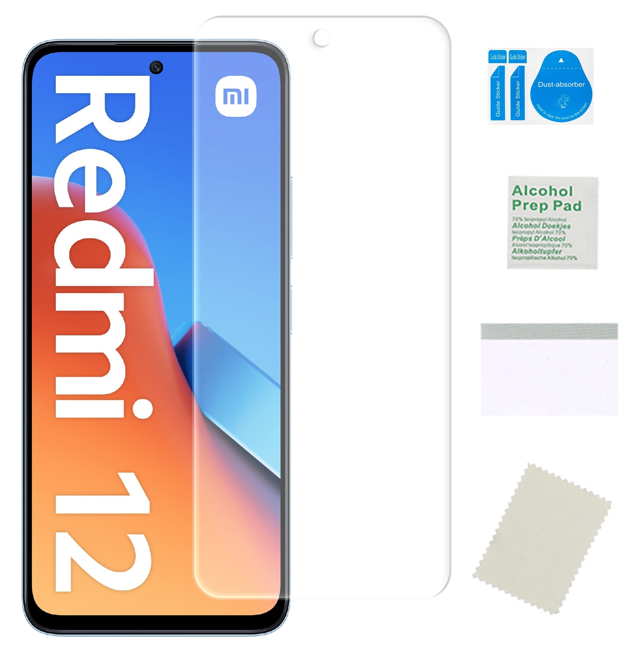 Folia ochronna hydrożelowa do XIAOMI REDMI 12 na ekran mocna szkło TPU