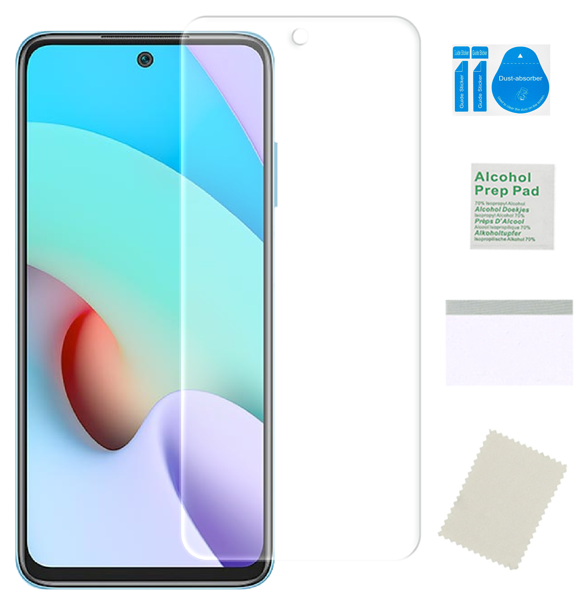 Folia ochronna hydrożelowa do XIAOMI REDMI 10 PRIME 2022 na ekran szkło TPU