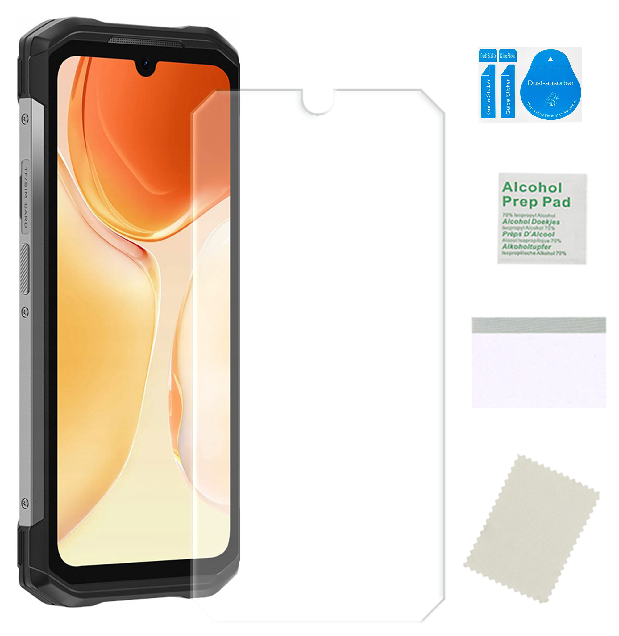 Folia ochronna hydrożelowa do DOOGEE S99 na ekran trwała cienka szkło TPU