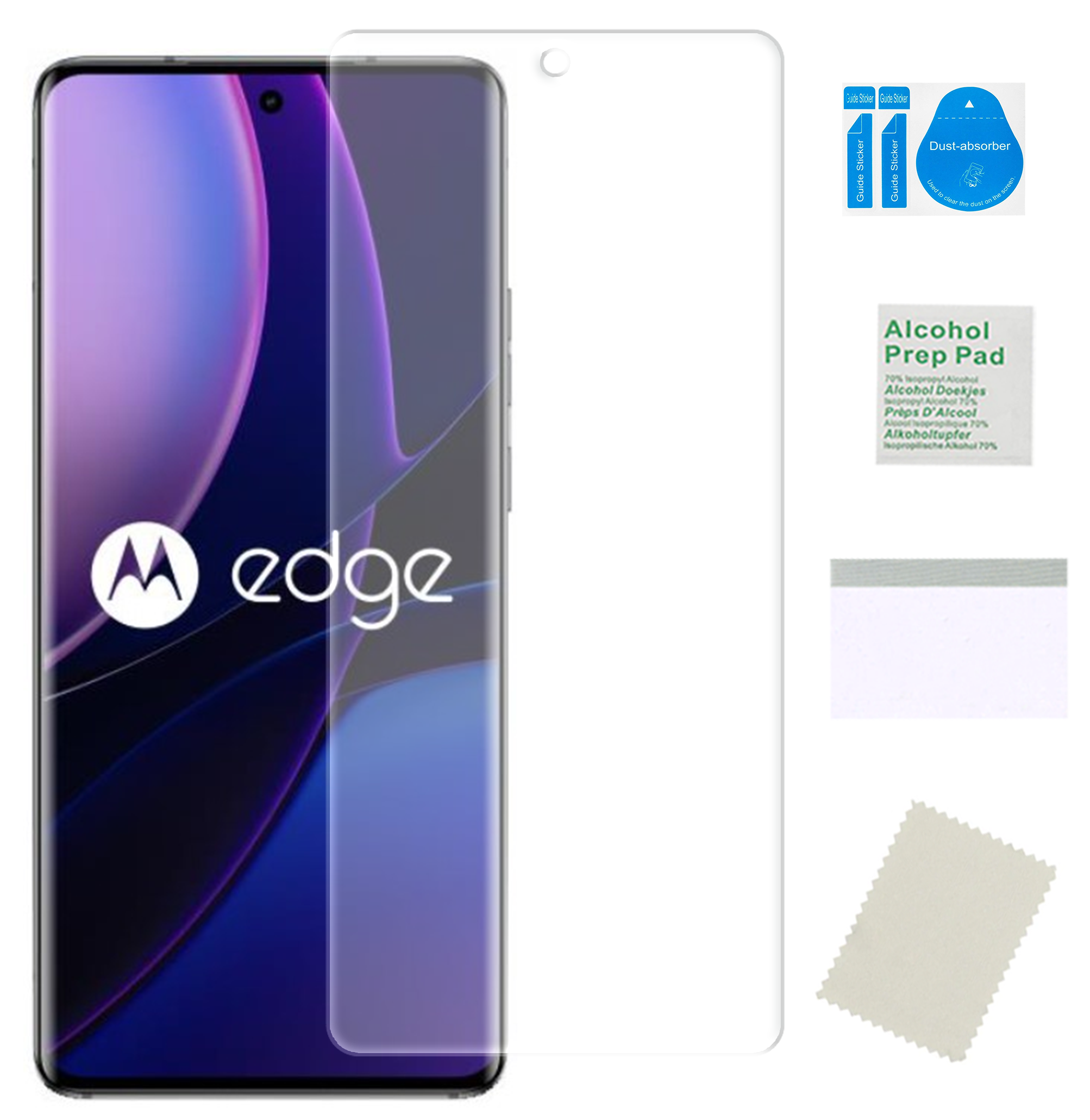 Folia ochronna hydrożelowa do MOTOROLA EDGE 2023 na ekran szkło nie pękaTPU