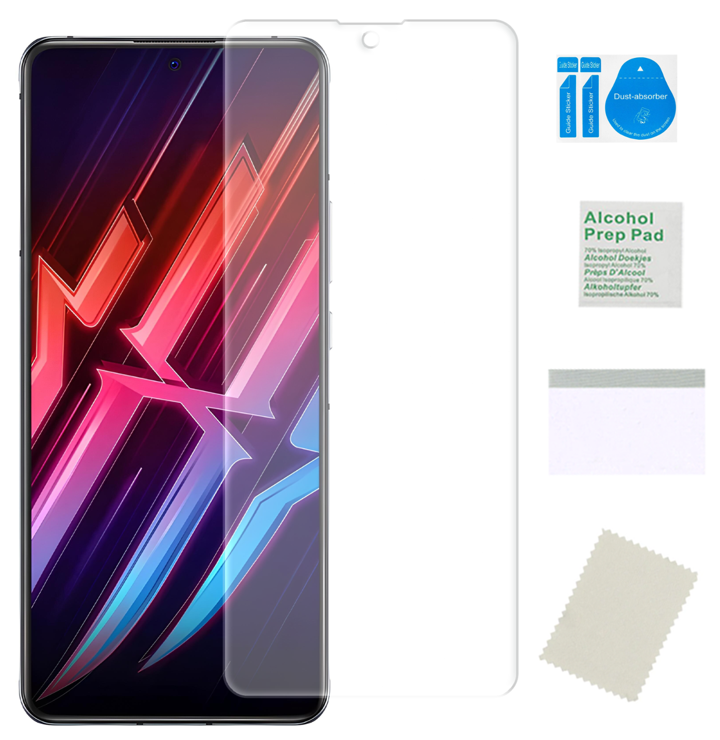 Folia ochronna do NUBIA RED MAGIC 6R hydrożelowa trwała na ekran szkło TPU