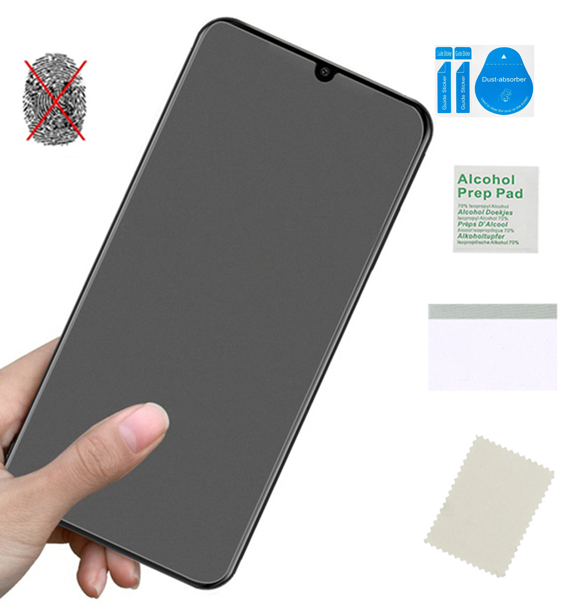 Folia ochronna matowa do ZTE BLADE A53 hydrożelowa cienka mocna szkło TPU