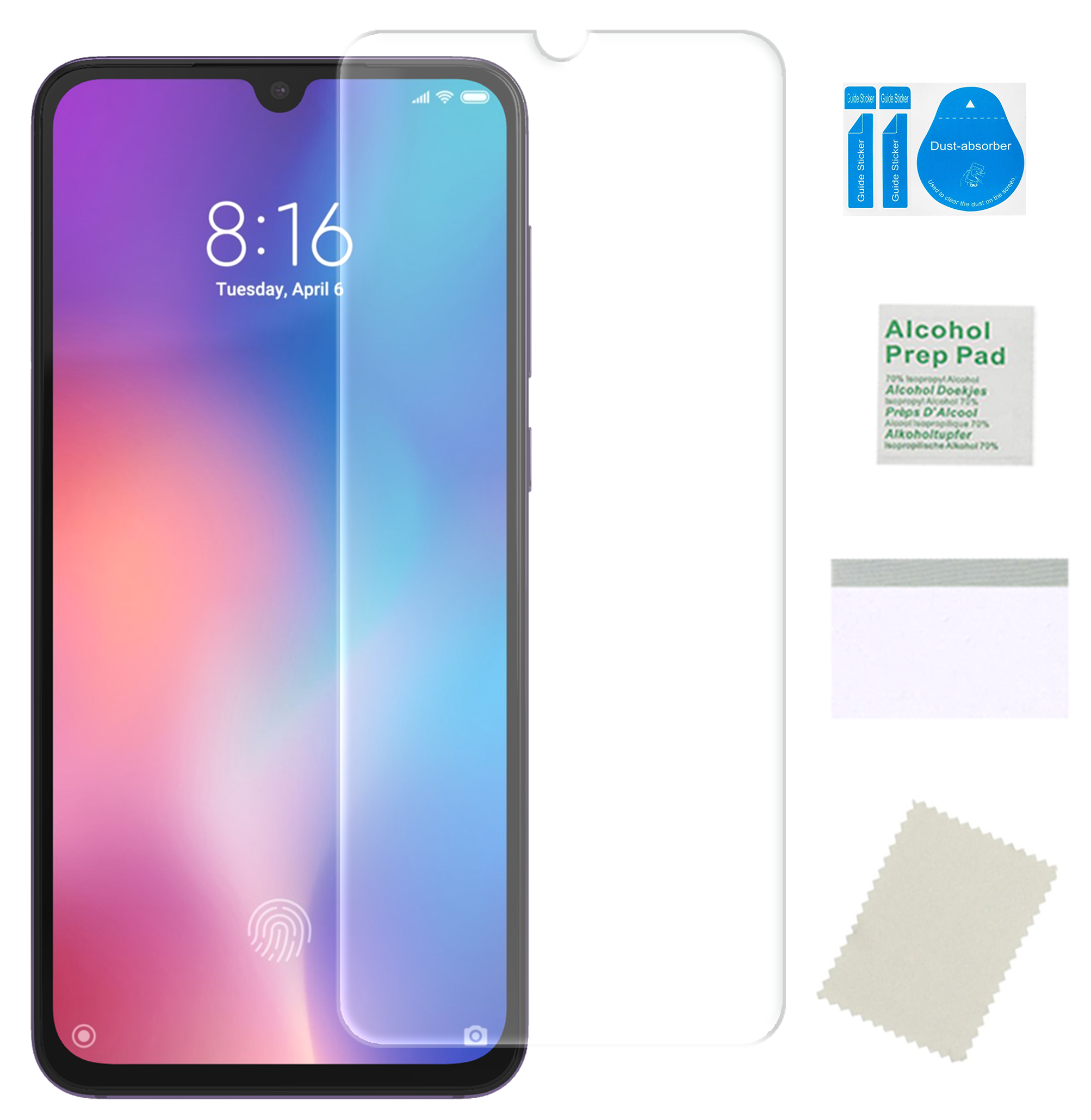 Folia ochronna do XIAOMI MI 9 SE hydrożelowa na ekran trwała mocna szkłoTPU