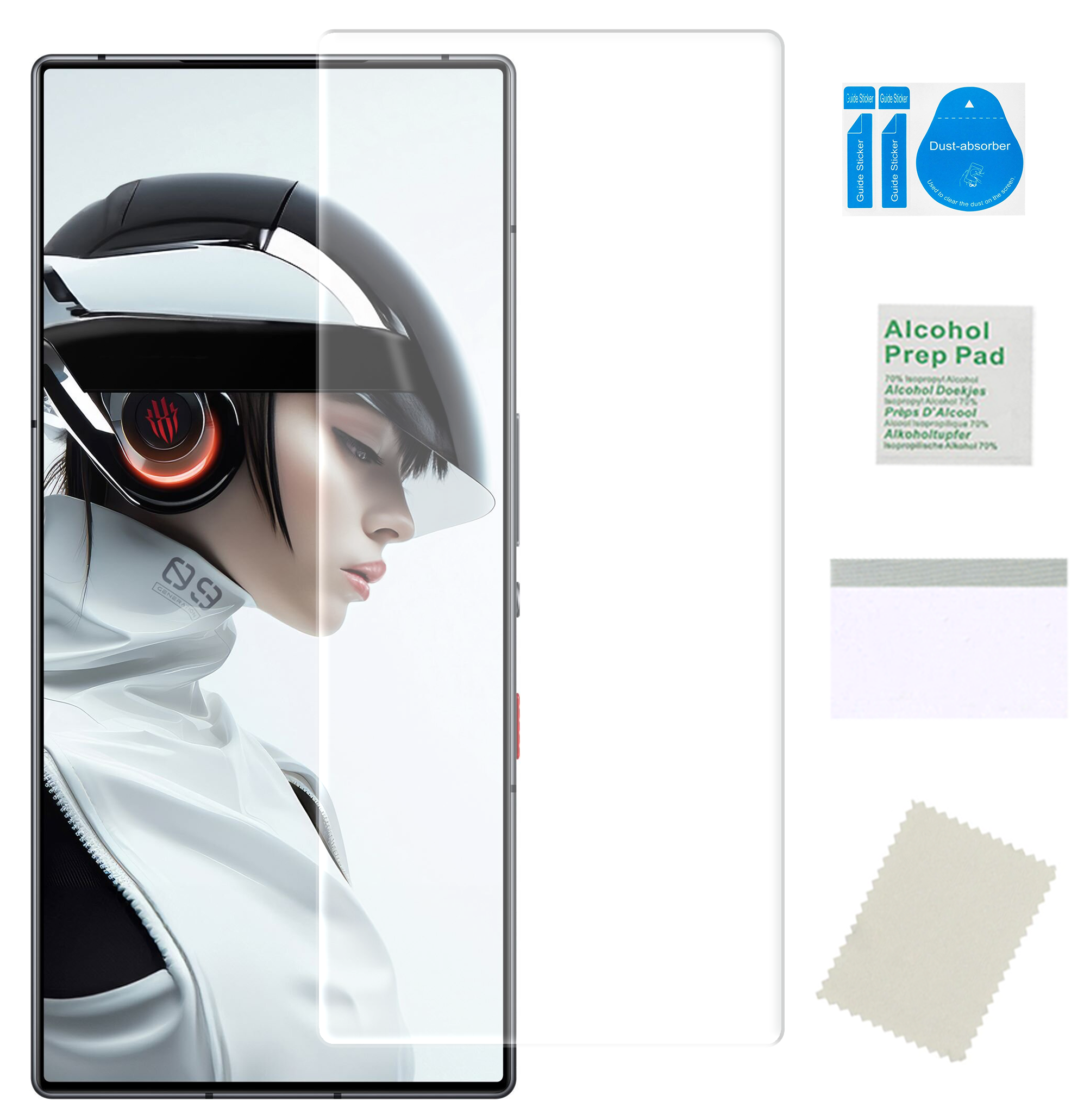 Folia ochronna do NUBIA RED MAGIC 9 PRO hydrożelowa mocna na ekran szkłoTPU