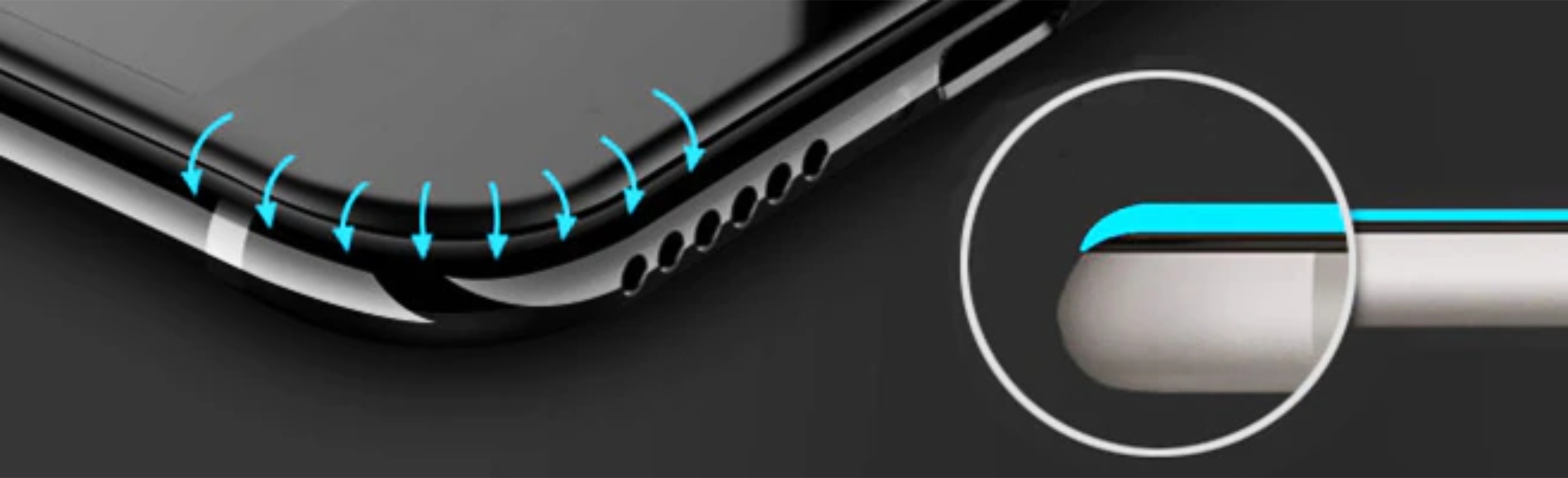 SZKŁO 5D CAŁY EKRAN DO SAMSUNG GALAXY A03S BLACK