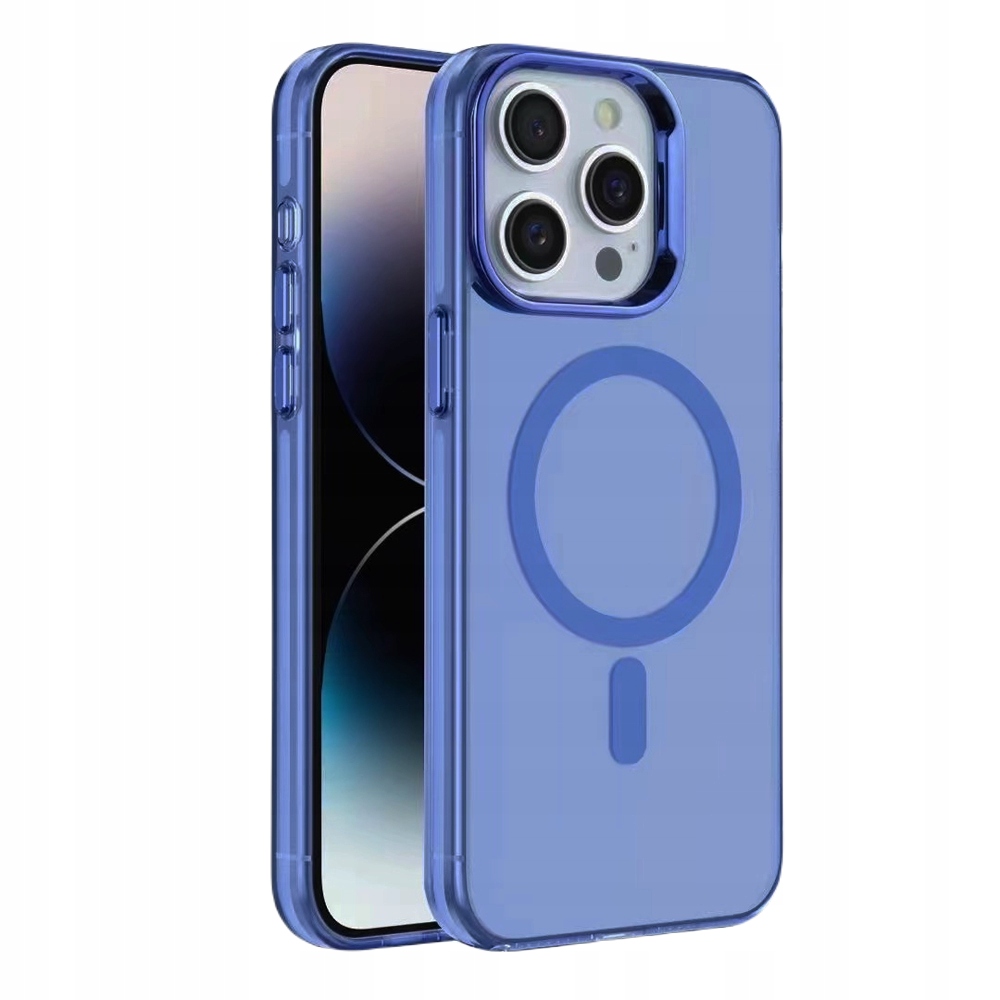 Etui do IPHONE 14 magsafe wzmacniane obudowa matowy kolory + folia ochronna