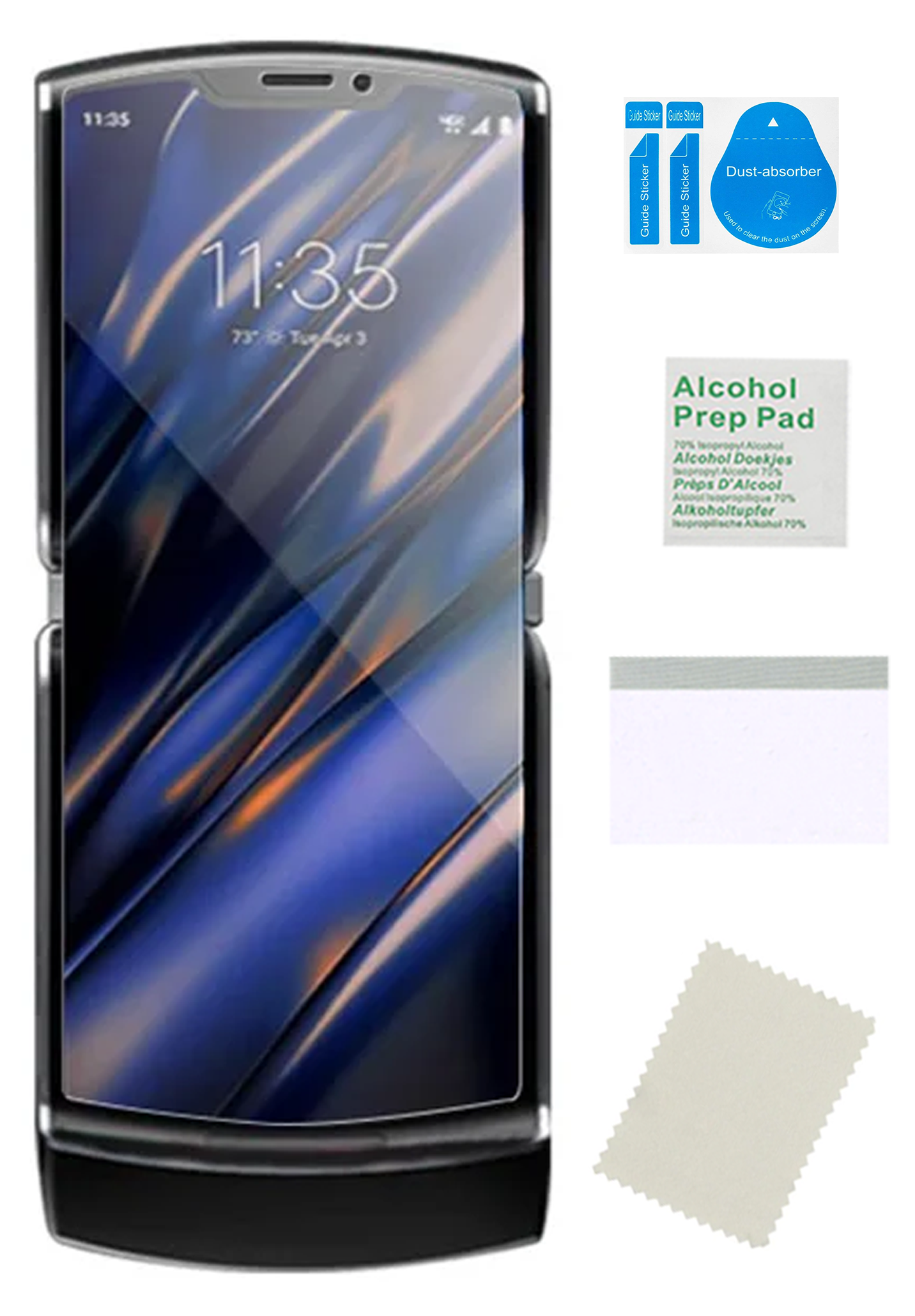 Folia ochronna hydrożelowa do MOTOROLA RAZR 2019 na ekran cienka szkło TPU