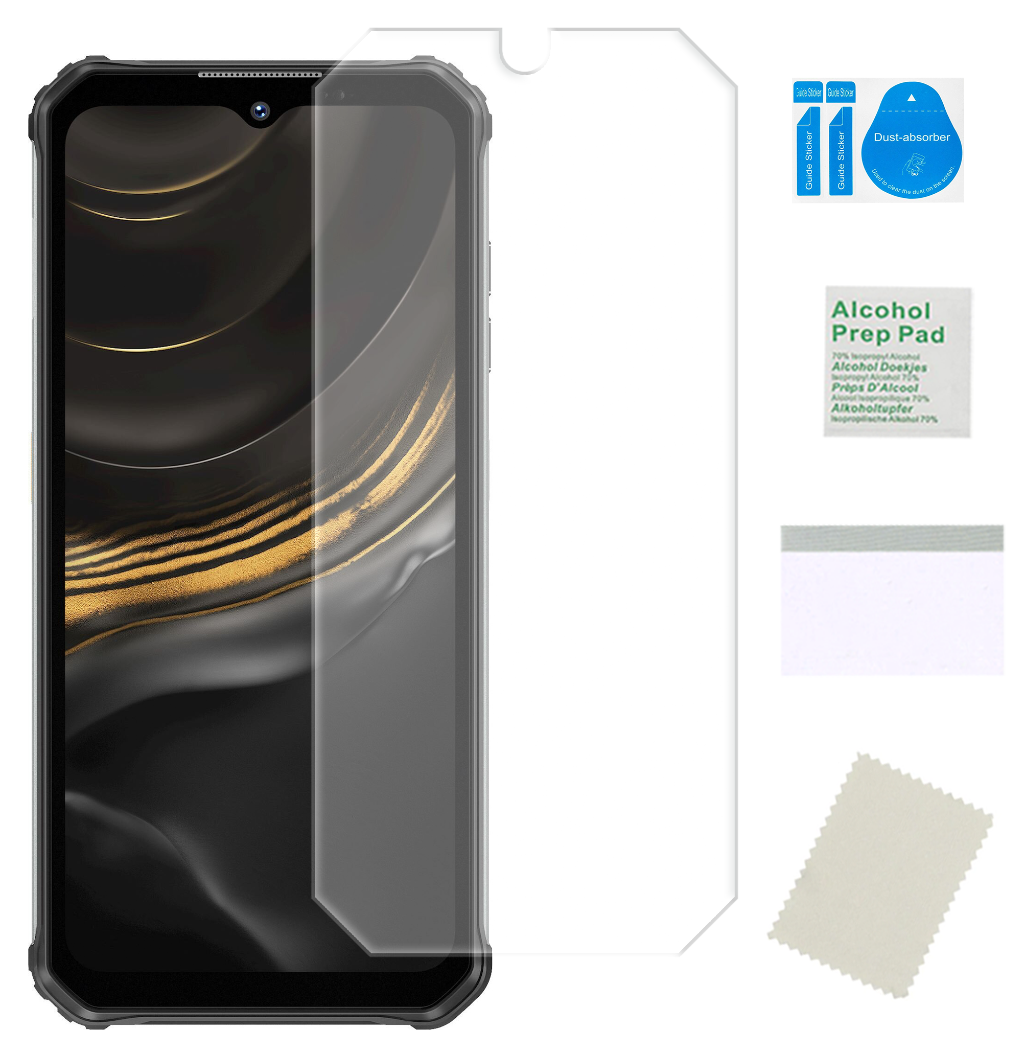 Folia ochronna do OUKITEL WP22 hydrożelowa mocna na ekran trwała szkło TPU