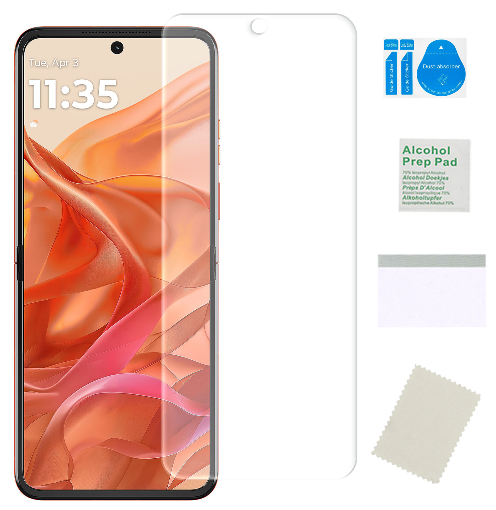 Folia ochronna do MOTOROLA RAZR 50 hydrożelowa na ekran trwała szkło TPU