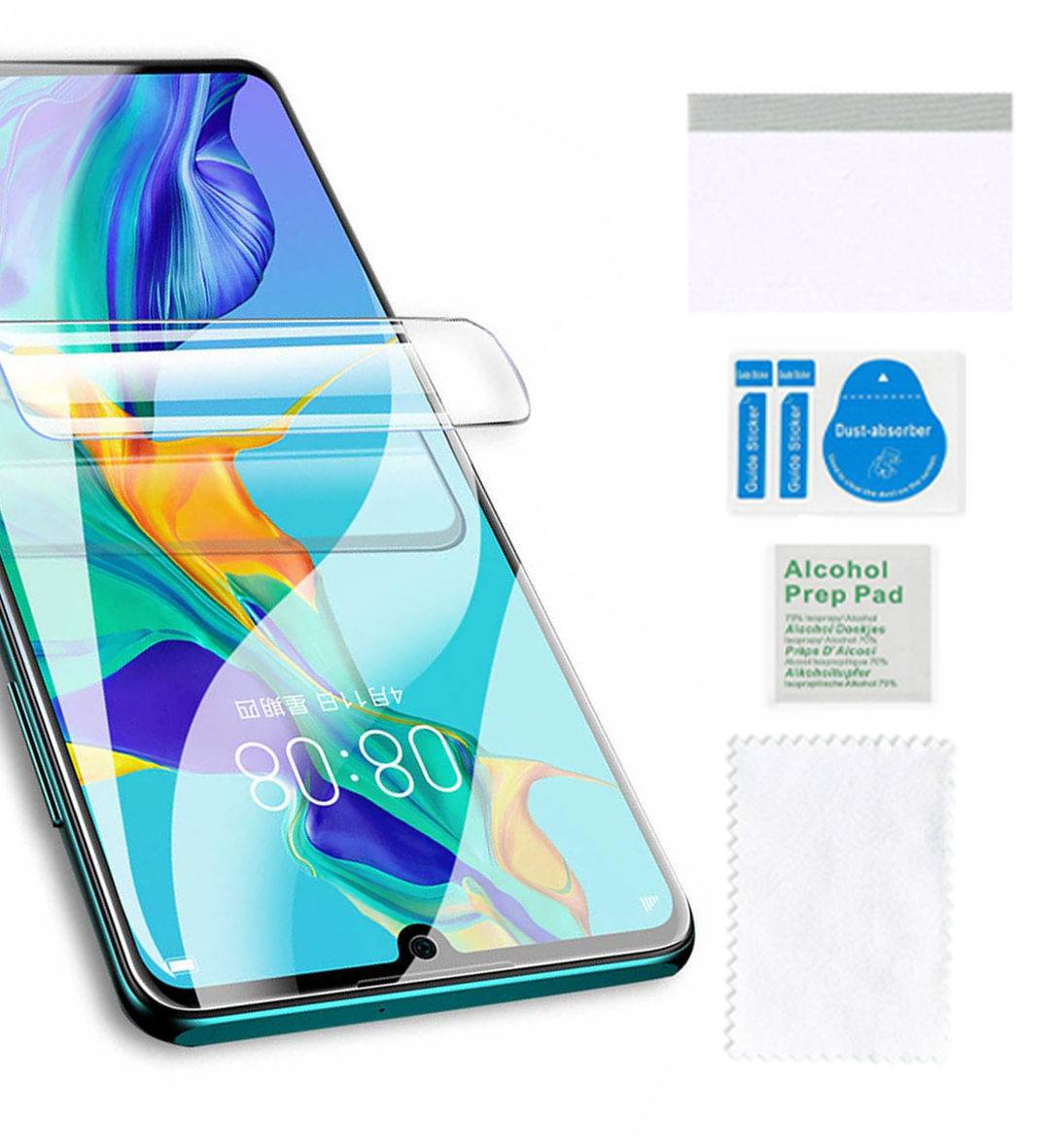 Folia ochronna hydrożelowa do HUAWEI P30 PRO na ekran mocna trwała szkłoTPU