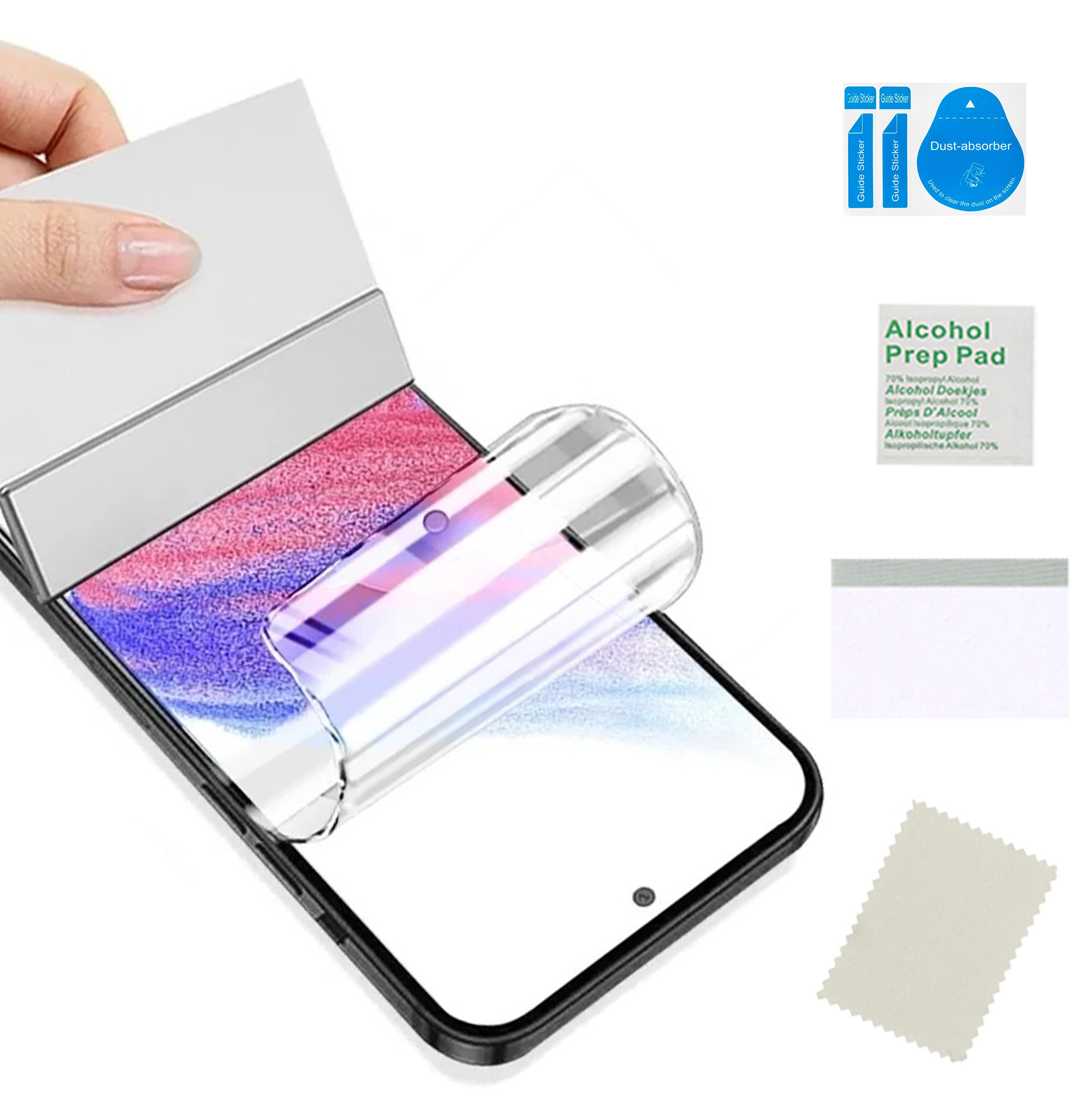 Folia ochronna hydrożelowa do SAMSUNG GALAXY S21 FE 5G na ekran szkło TPU