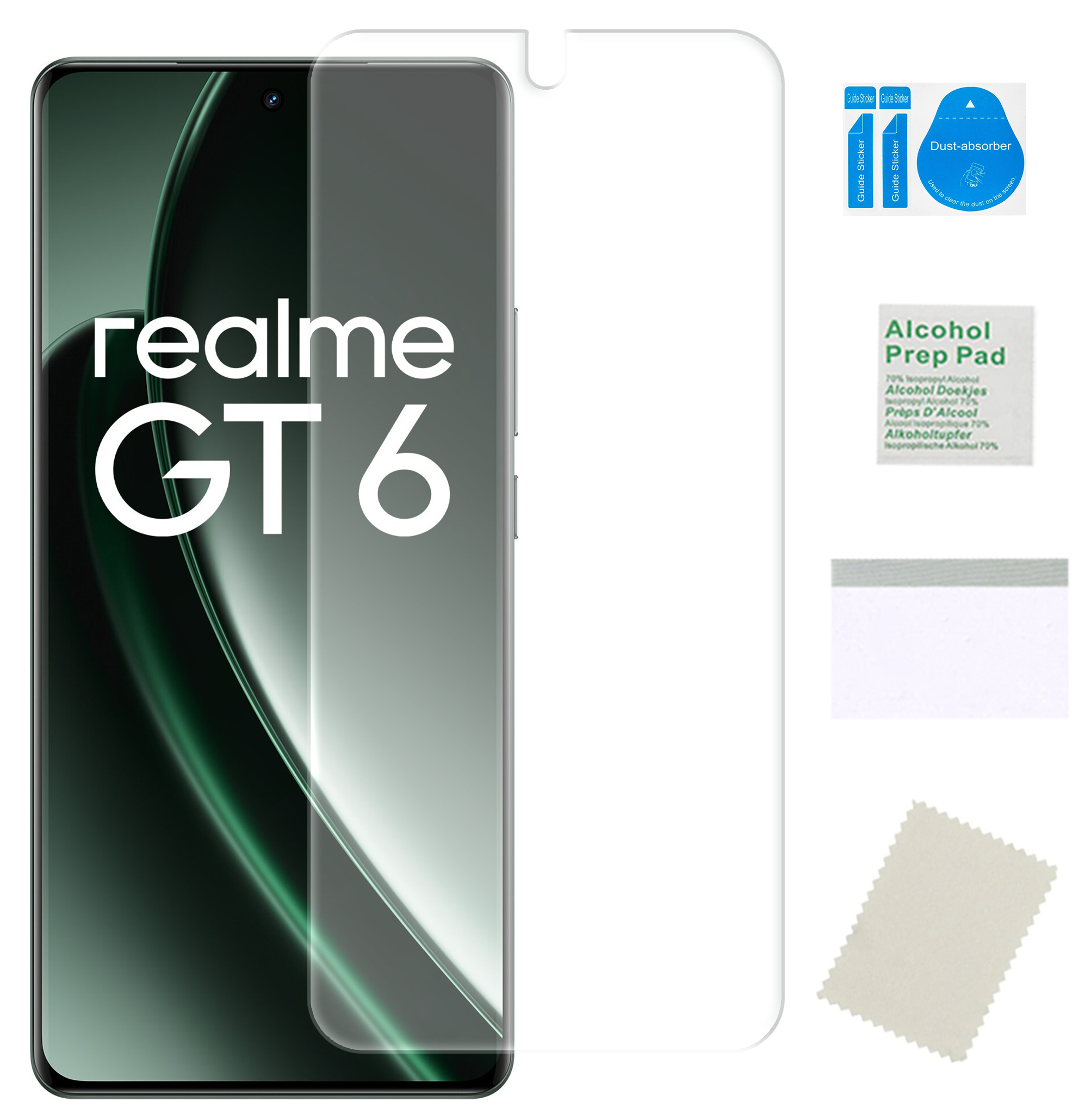Folia ochronna do REALME GT 6 hydrożelowa na ekran trwała cienka szkło TPU