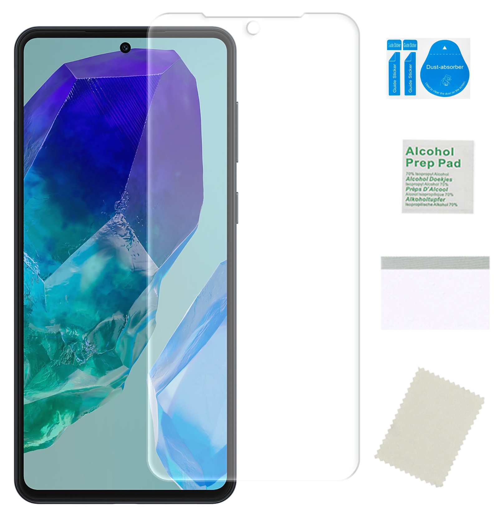 Folia ochronna do SAMSUNG GALAXY M55 5G hydrożelowa na ekran mocna szkłoTPU